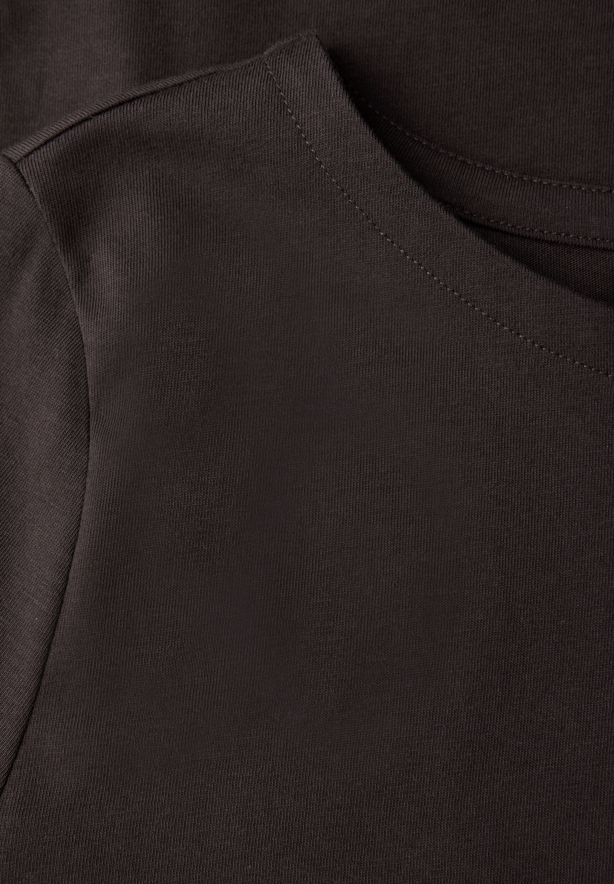 STREET ONE T-Shirt, U-Boot Ausschnitt, Basic