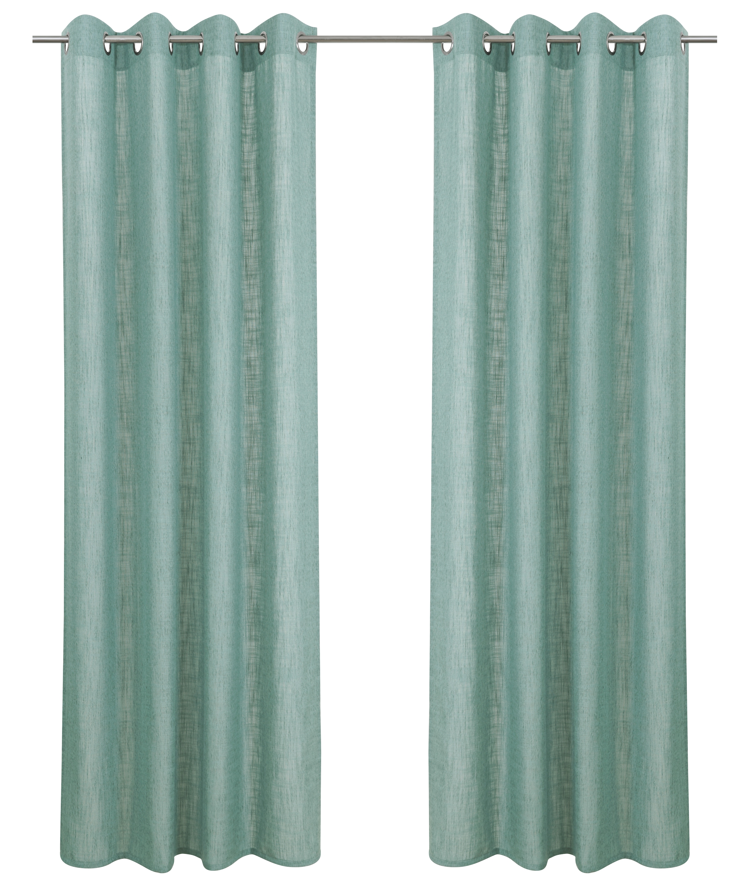 Bruno Banani Gardine »Jaden«, (1 St.), modern, Farbverlauf, zeitloser Schal, Leinenoptik
