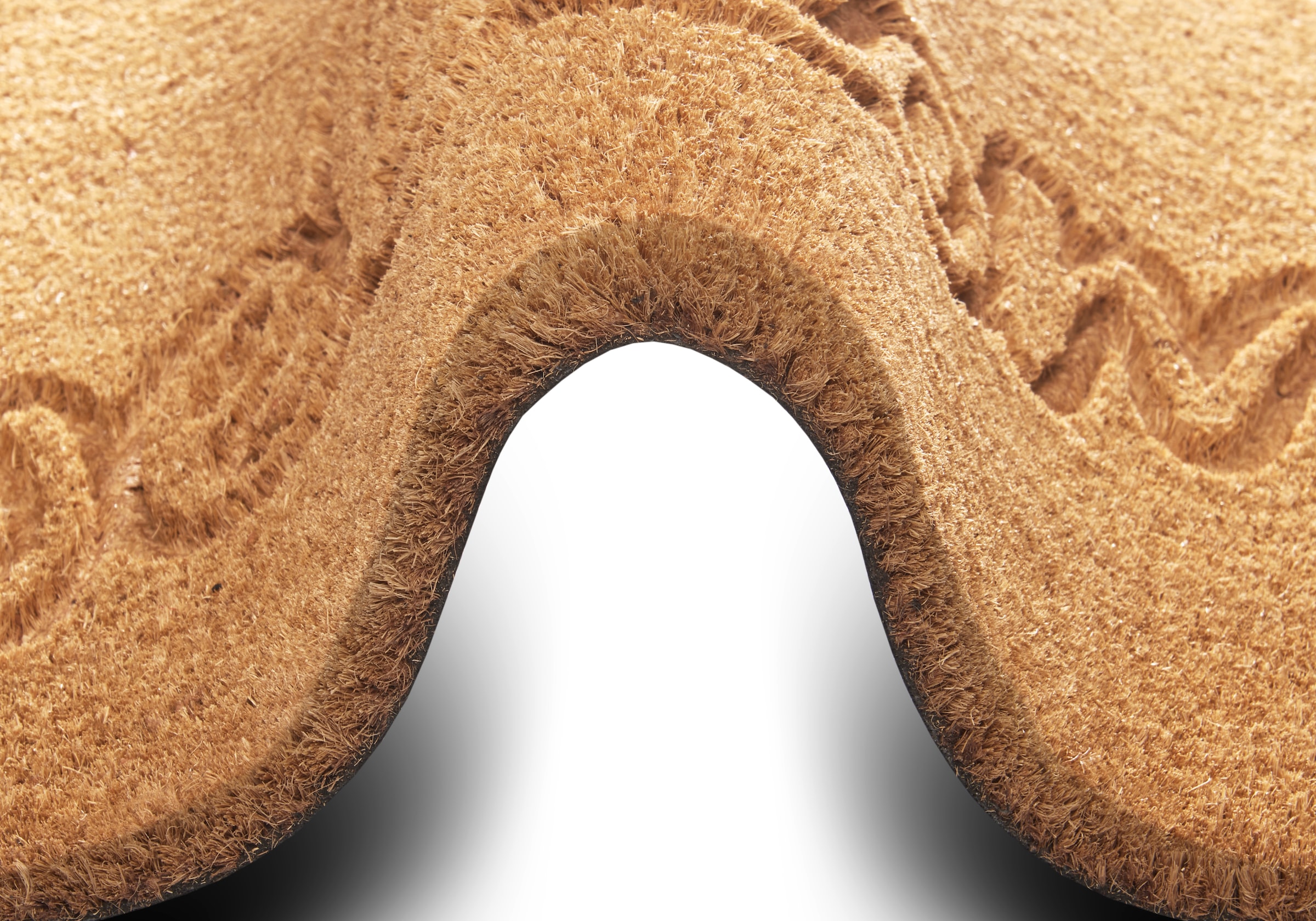 HANSE Home Fussmatte »Welcome, Türmatte«, rechteckig, 15 mm Höhe, Kokos, Schmutzfangmatte, Outdoor, Rutschfest, Innen, Kokosmatte, Flur