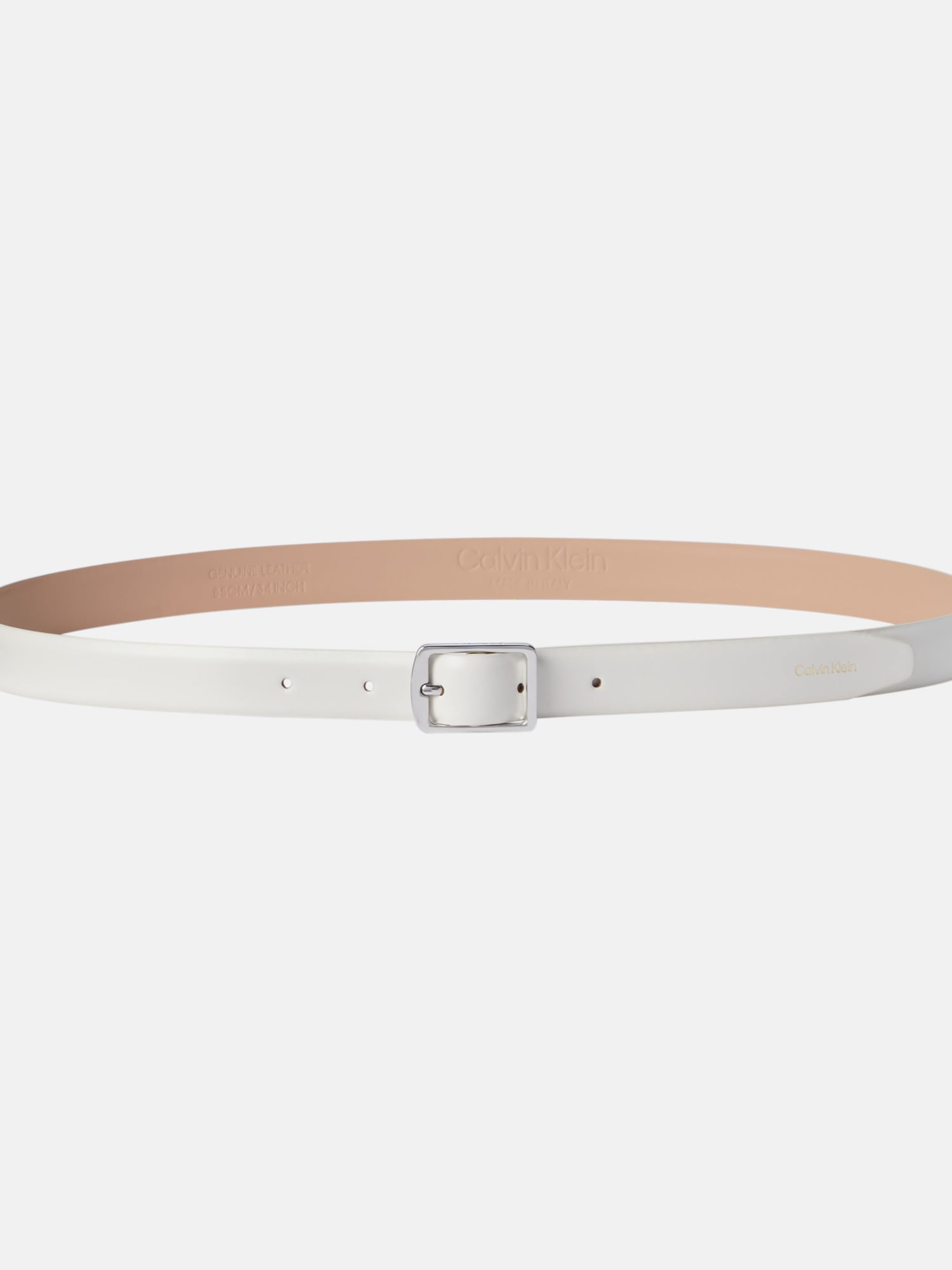 Calvin Klein Jeans Ledergürtel »CLASSIC SQUARE BUCKLE BELT 20MM«, Grössenverstellbar