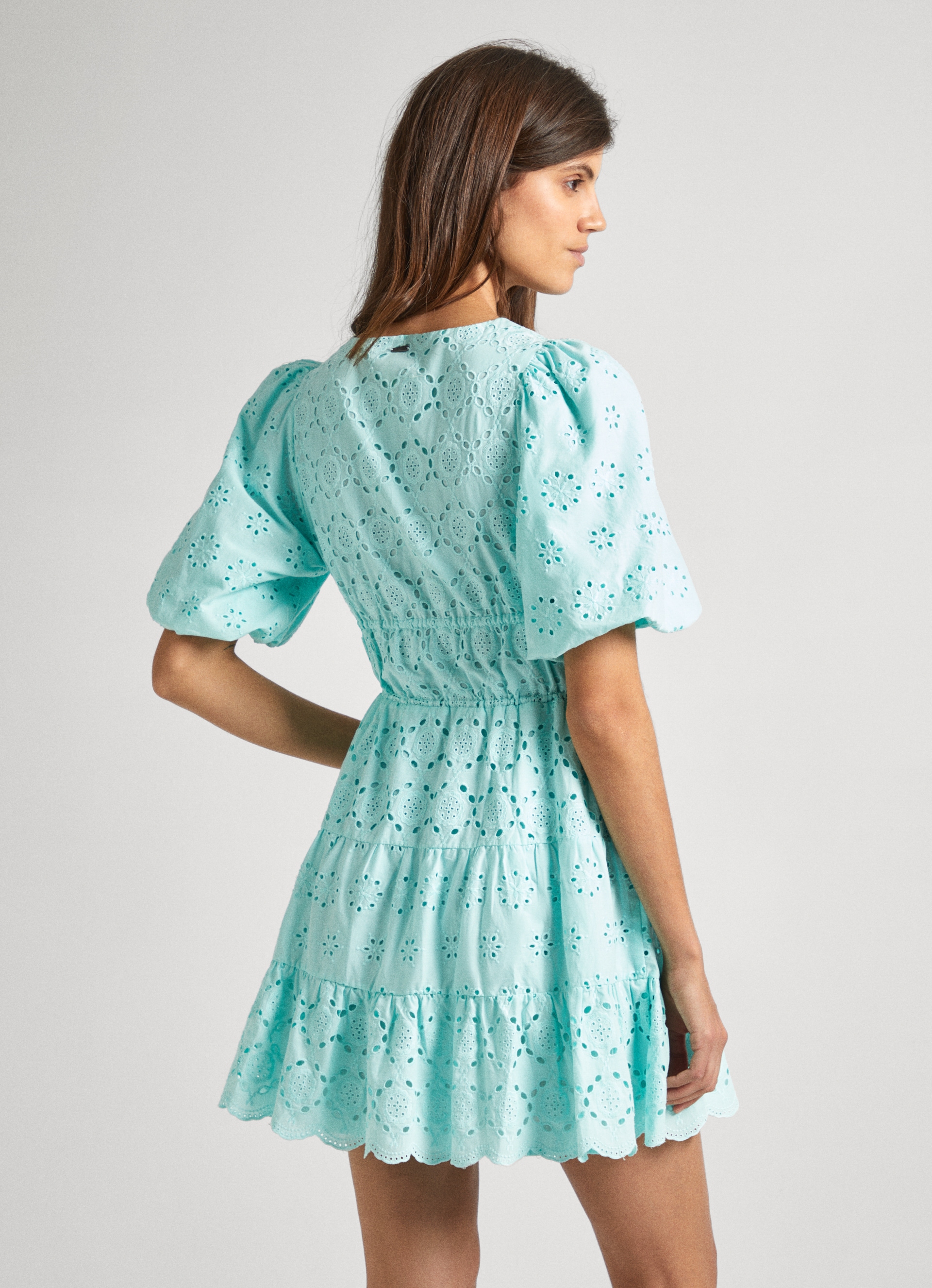 Pepe Jeans Sommerkleid »DELIA«, mit Lochstickereien