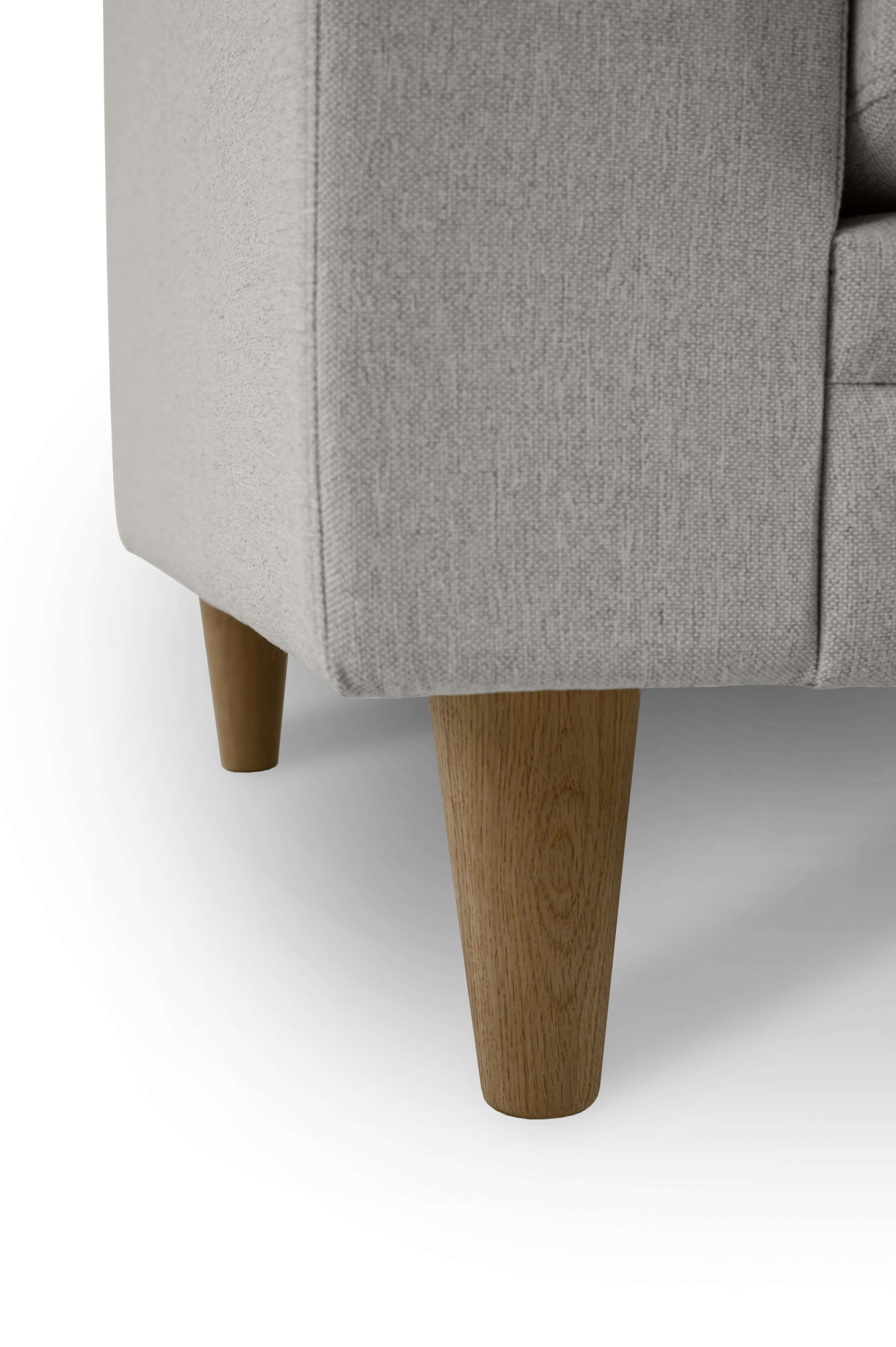 Home affaire Sessel »Arellano, Breite 93 cm«, klassisches Design, mit Massivholzfüssen, Webstoff fein