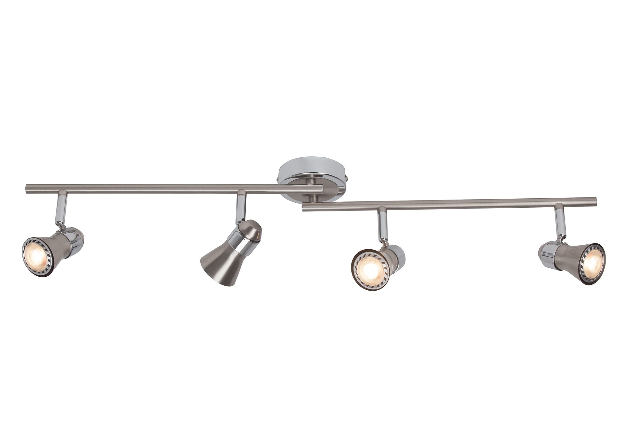 Brilliant LED Deckenstrahler »Sanny«, 4 flammig, Leuchtmittel GU10 | LED wechselbar, LED...