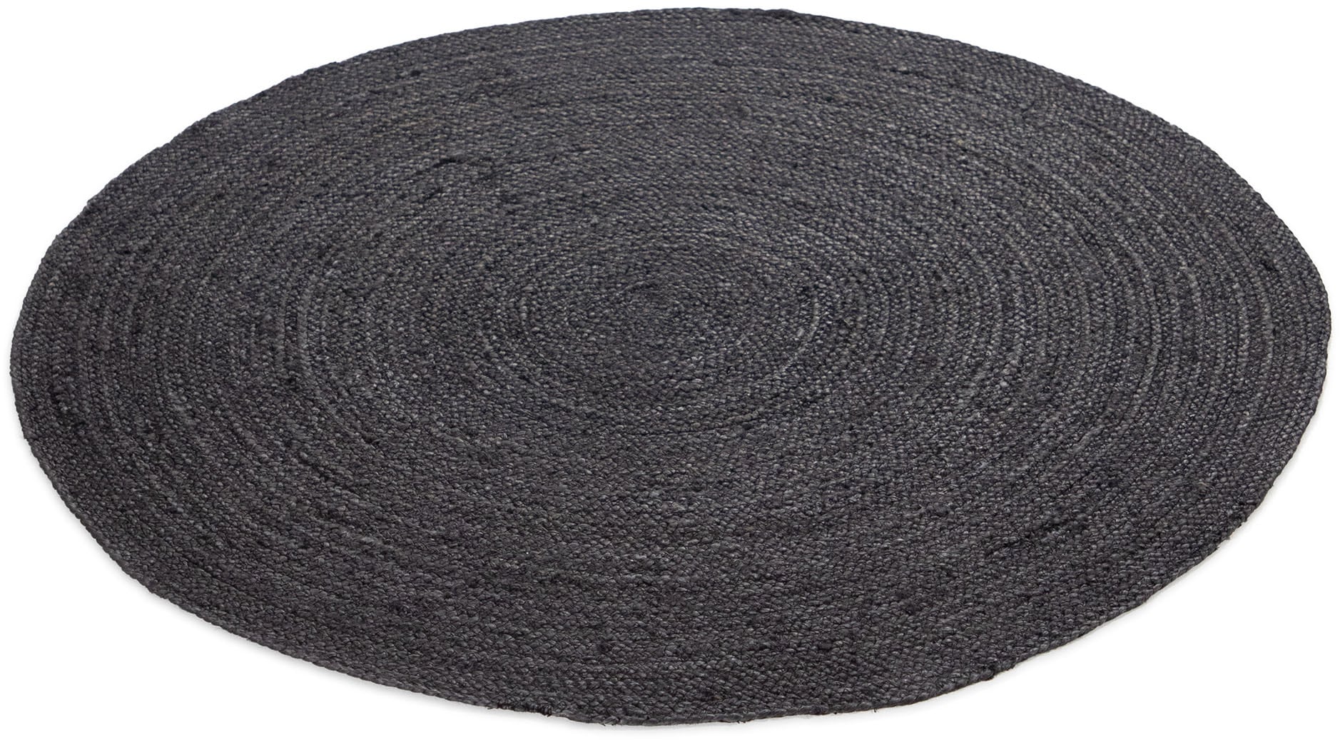 carpetfine Teppich »Nele Juteteppich Naturfaser«, rund, 6 mm Höhe, geflochtener Wendeteppich aus 100%Jute, in rund und oval, viele Grössen