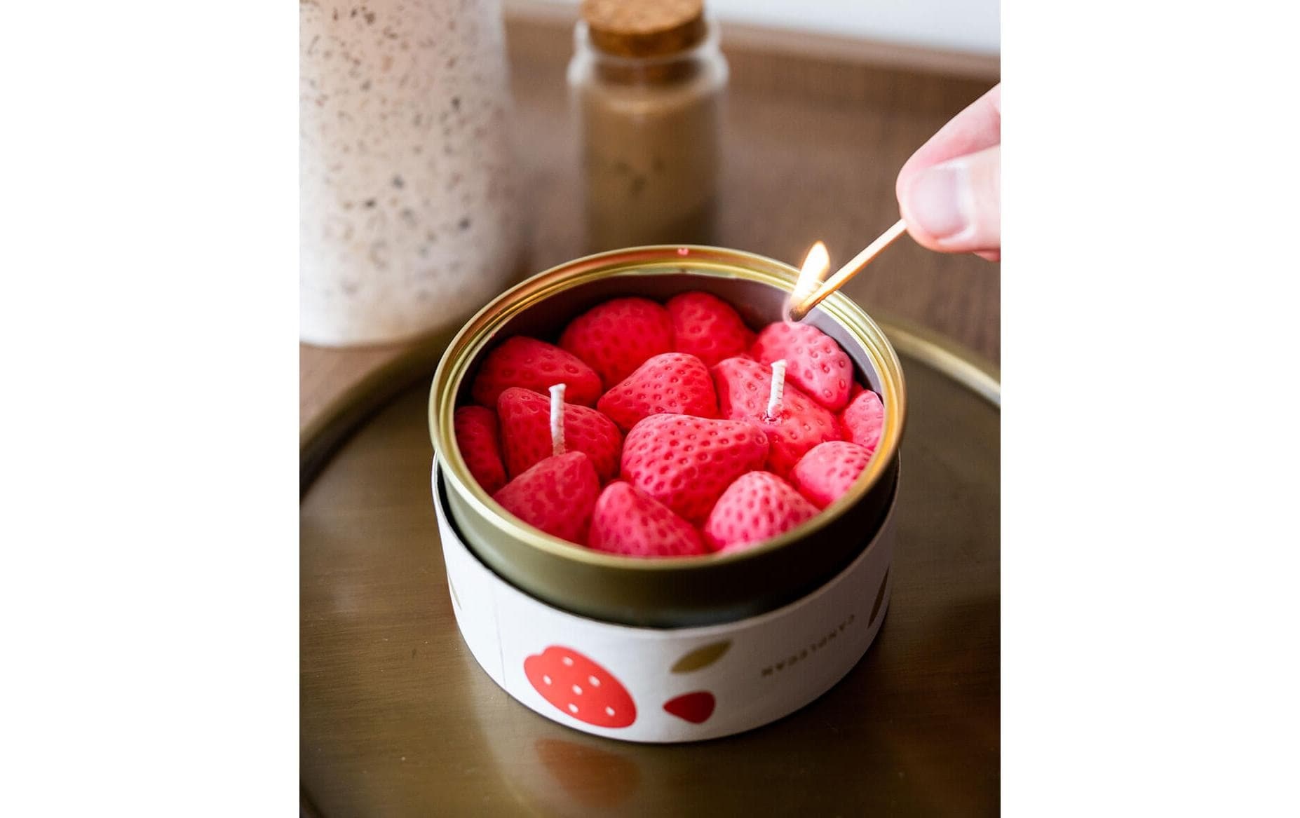 Duftkerze »Mandatus Candle Can Ripe Strawberries«
