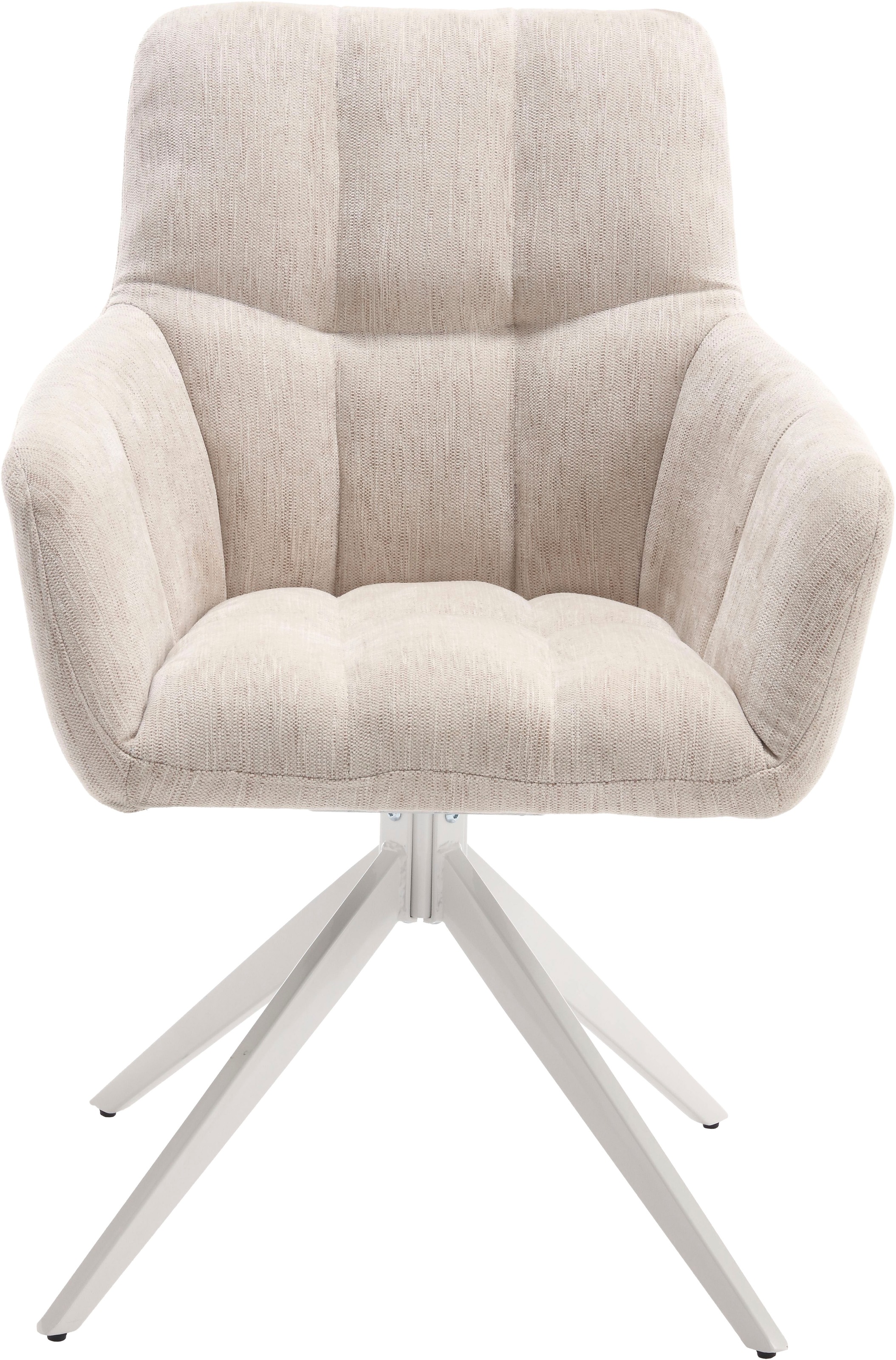 Home affaire Drehstuhl "Nizza" (Set) 2 Stk.180 Grad Drehfunktion, komfortable Polsterung, stabiles Gestell