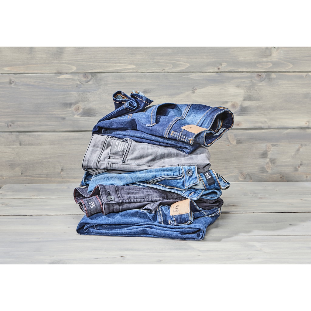 H.I.S Straight-Jeans »DIX«, Ökologische, wassersparende Produktion durch Ozon Wash