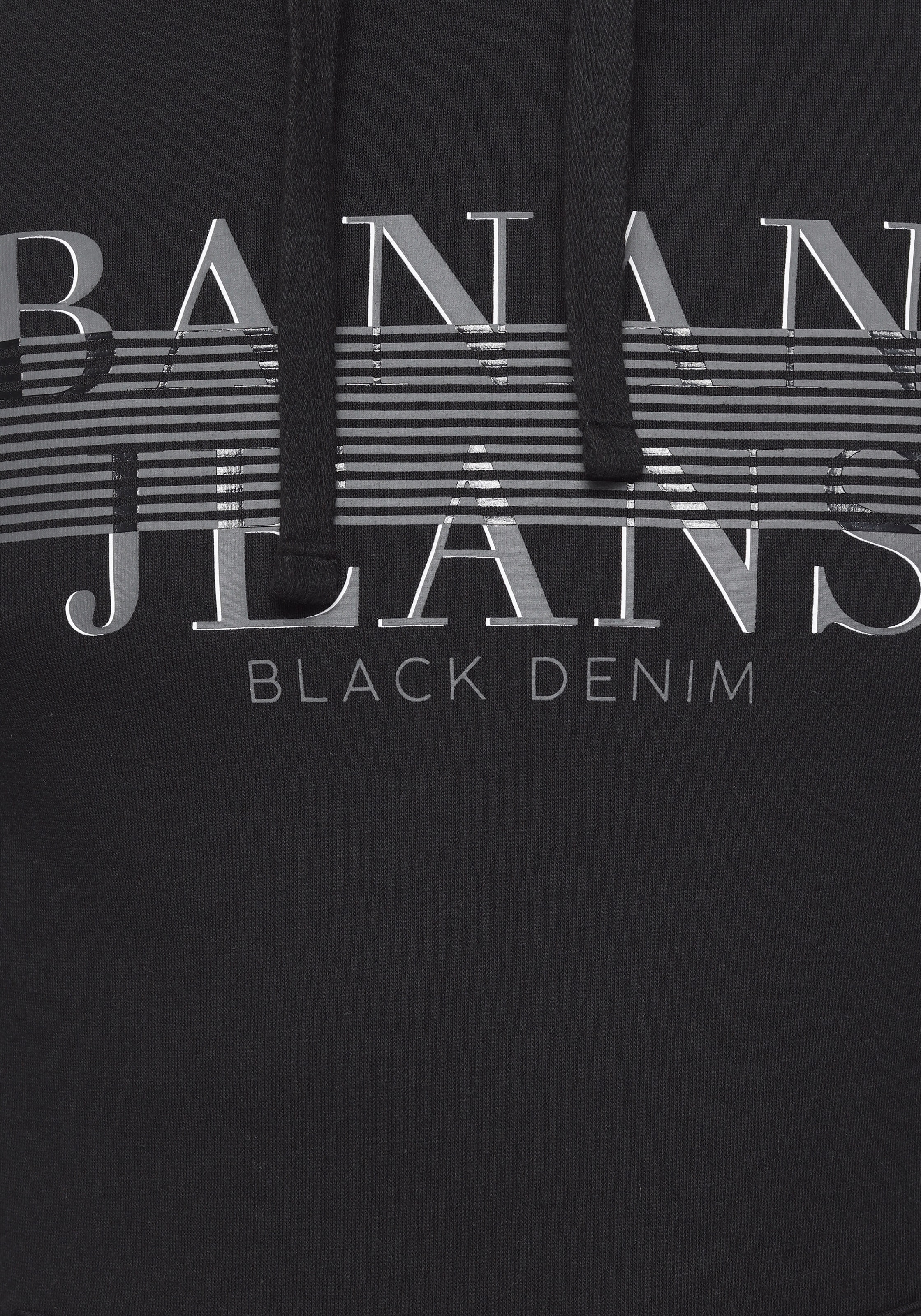 Bruno Banani Kapuzensweatshirt, mit Markenfrontprint
