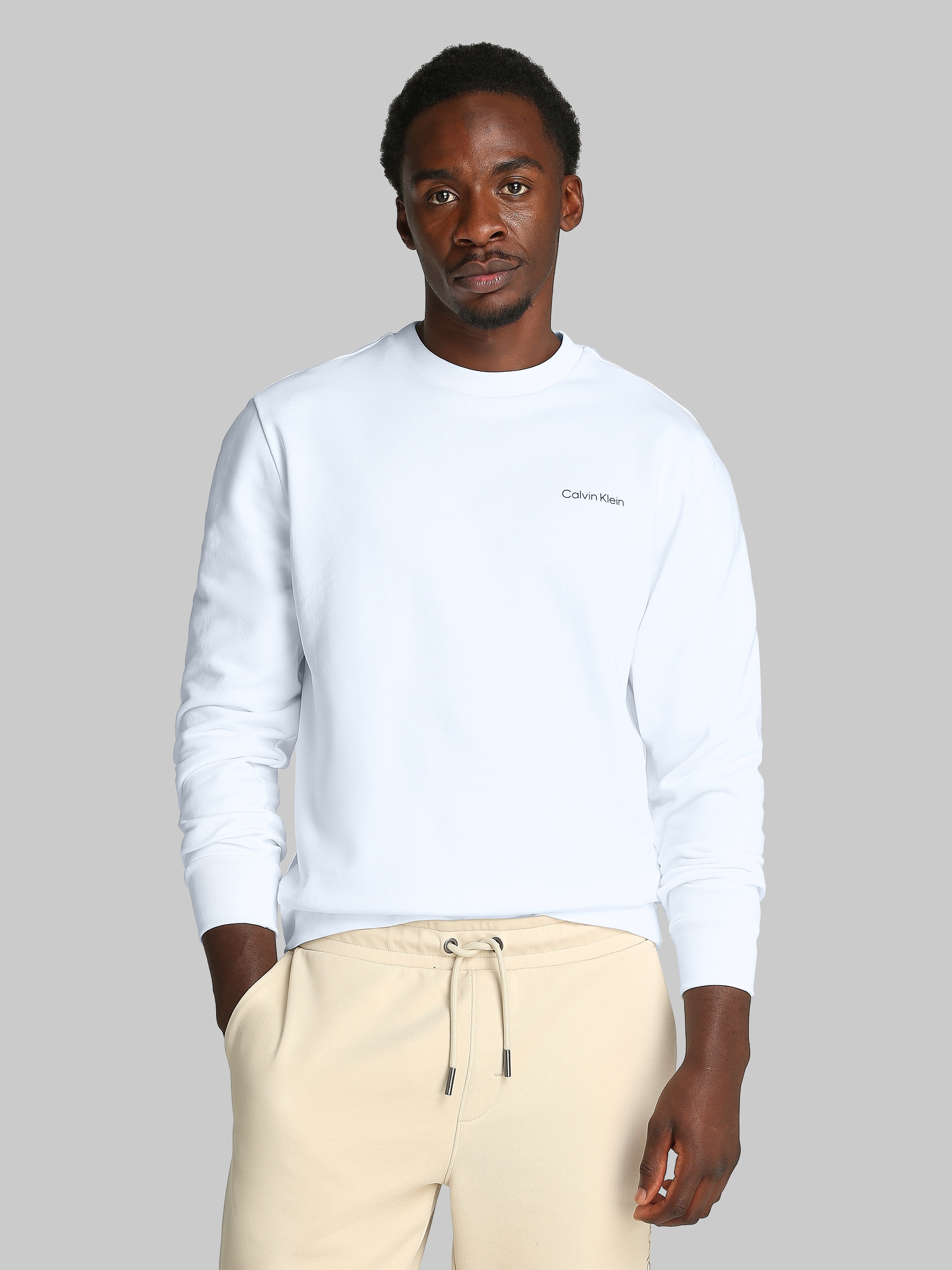 Calvin Klein Sweatshirt »CP-LINEAR BOX LOGO SWEATSHIRT«, mit Logo auf der Rückseite