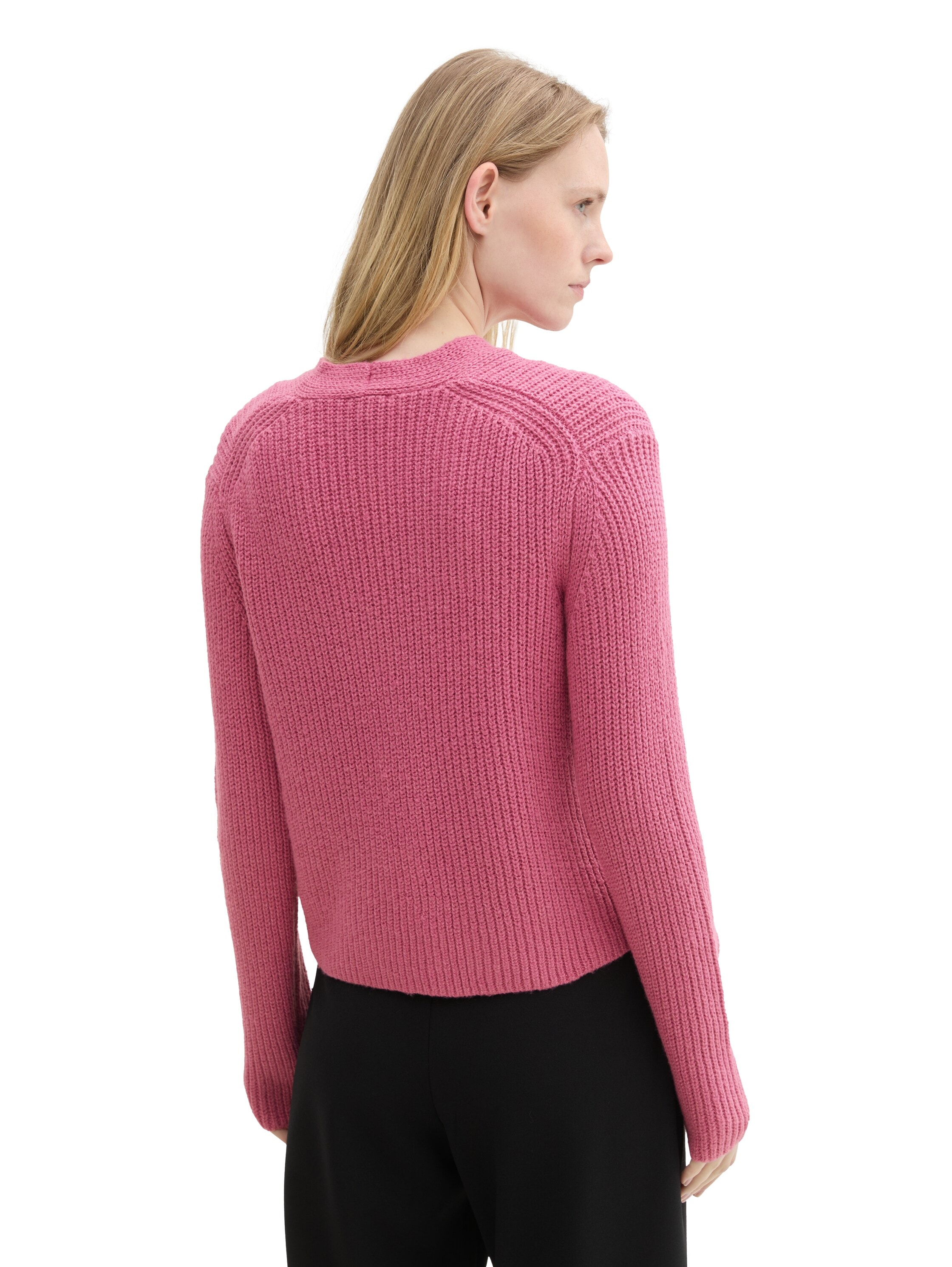 TOM TAILOR Strickjacke, mit Knopfleiste