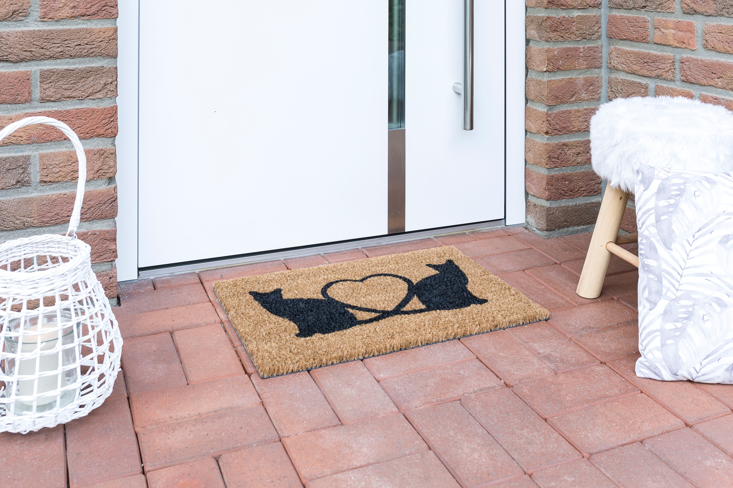 Andiamo Fussmatte »Kokos«, rechteckig, 17 mm Höhe, Schmutzfangmatte, verschiedene Designs, In- und Outdoor geeignet