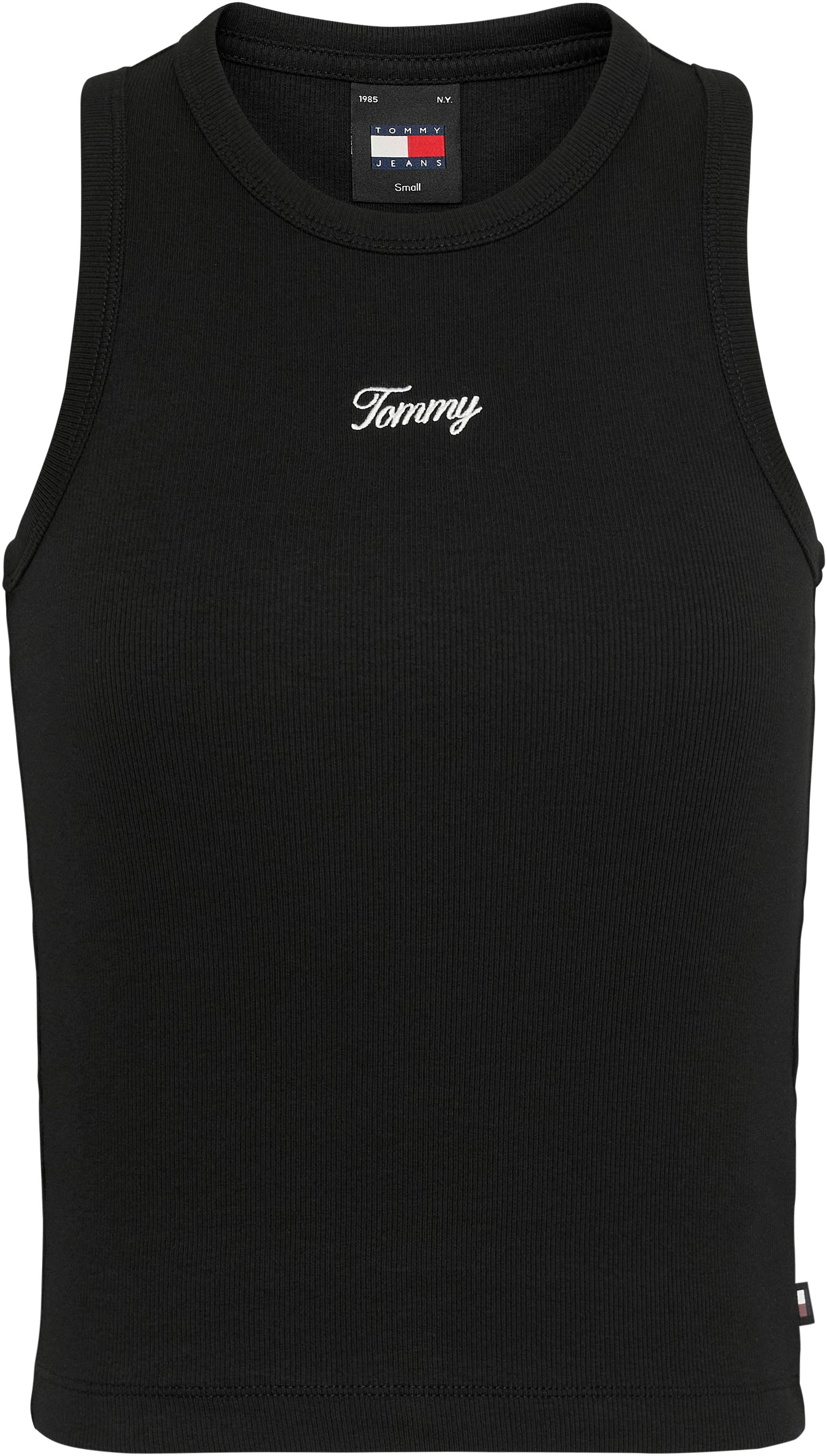 Tommy Jeans Curve Tanktop »TJW SLIM SCRIPT TANK EXT«, Grosse Grössen