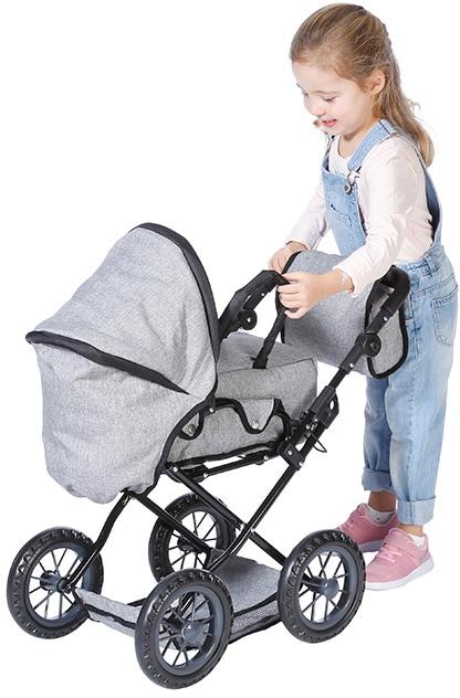 Knorrtoys® Kombi-Puppenwagen »Ruby - Stone«, mit Wickeltasche