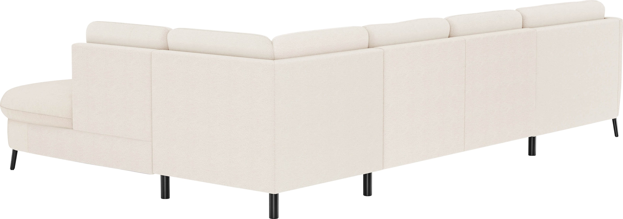 sit&more Wohnlandschaft »Soul U-Form«, wahlweise mit Bettfunktion und Bettkasten oder Schubkasten