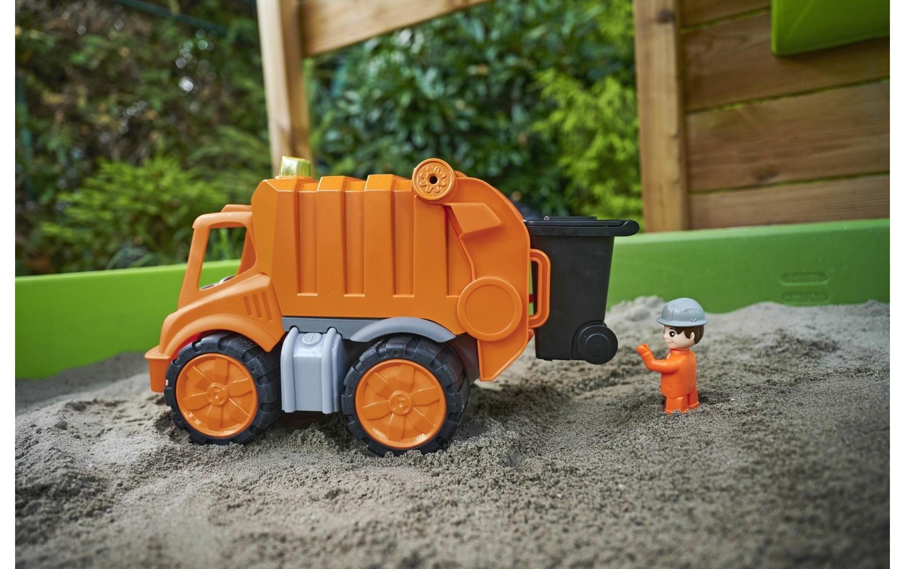 BIG Spielzeug-Müllwagen »Müllwagen + Figur«
