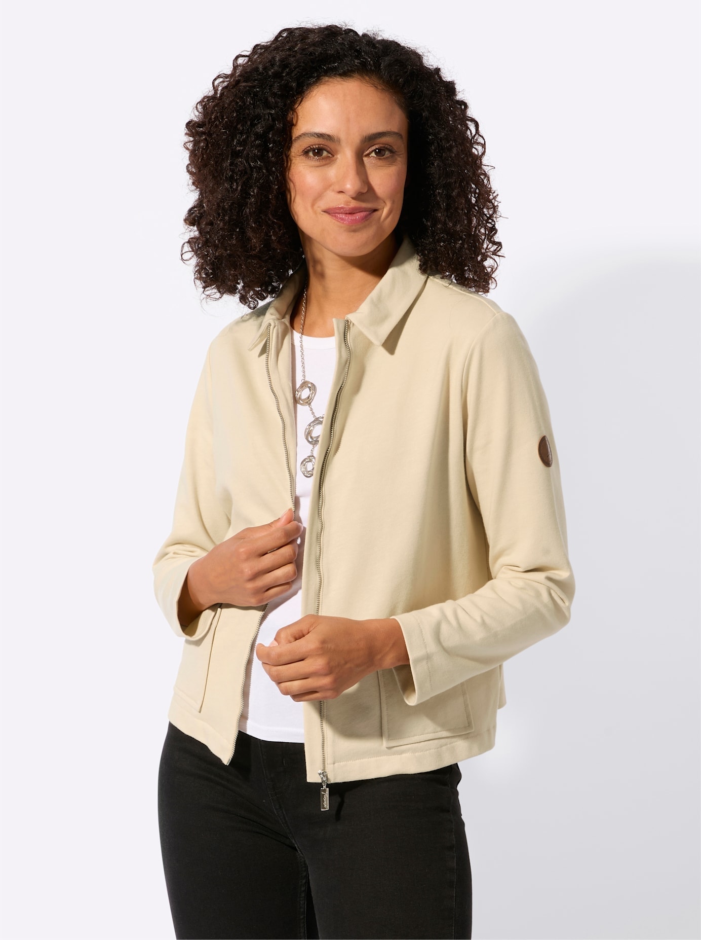 Casual Looks Shirtjacke »Sweatjacke« 1 tlg.
