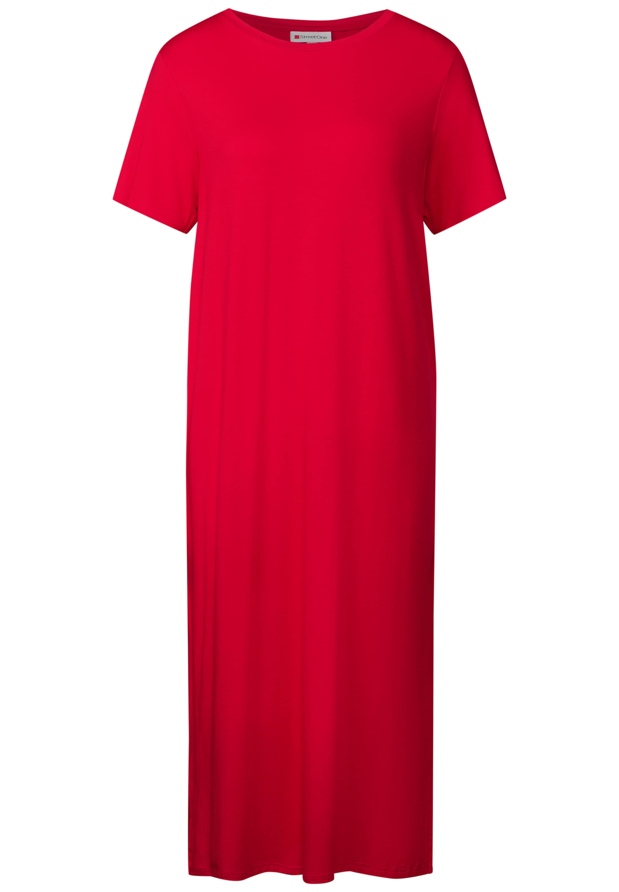 STREET ONE Shirtkleid, Sommerkleid mit Schlitzdetail