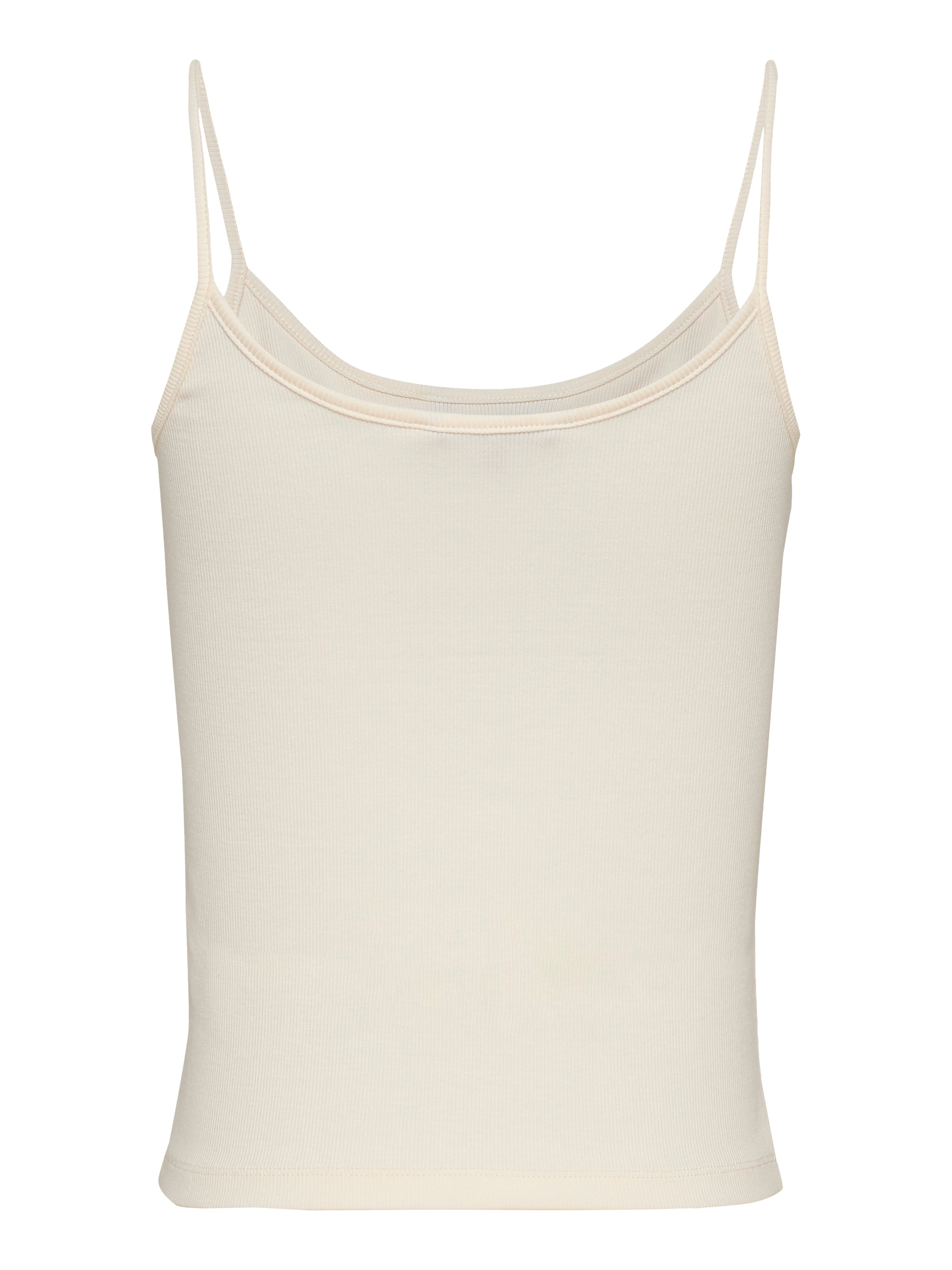 Tommy Jeans Spaghettitop »TJW SCRIPT STRAPPY TOP«, in Rippoptik, mit Logoschriftzug