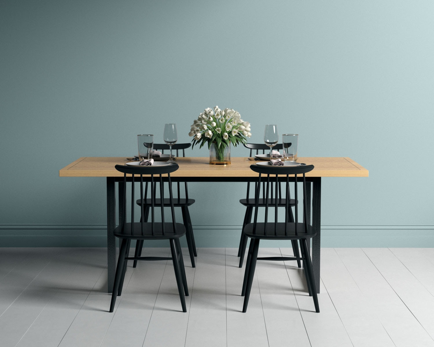 Woodman Esstisch »Camden«, aus teilmassiver Birke, Breite 80 cm, FSC®-zertifiziert