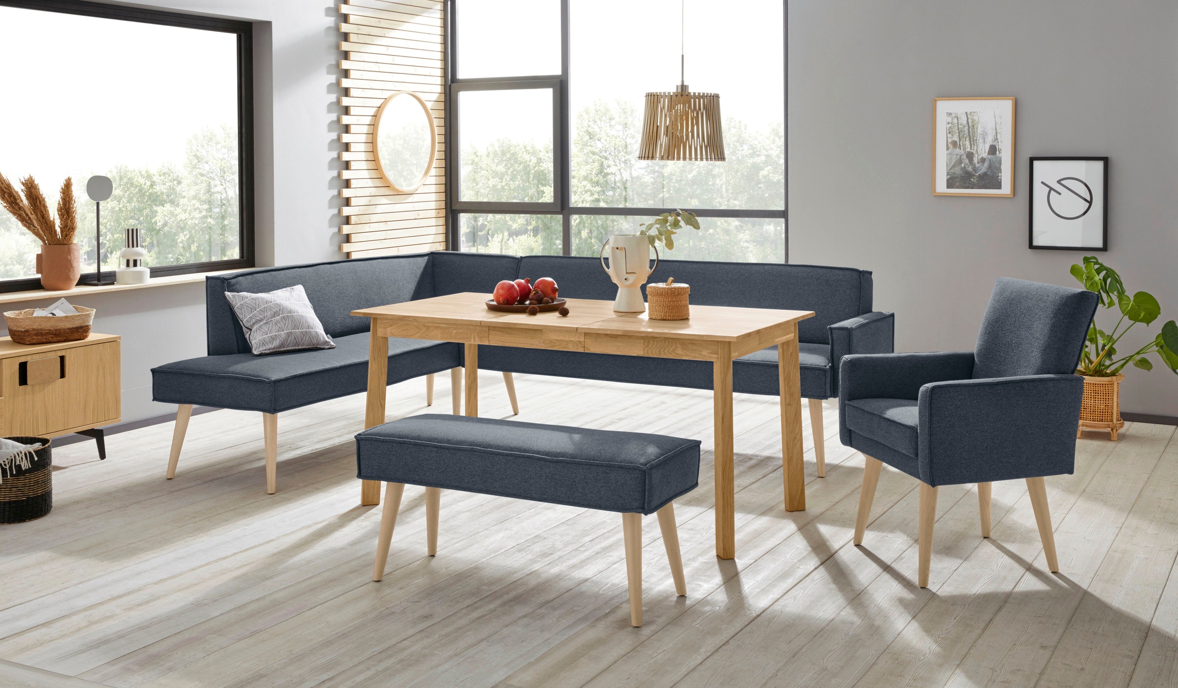 exxpo - Jelmoli-Versand sofa Raum »Lungo«, kaufen im stellbar Eckbank | fashion online Frei
