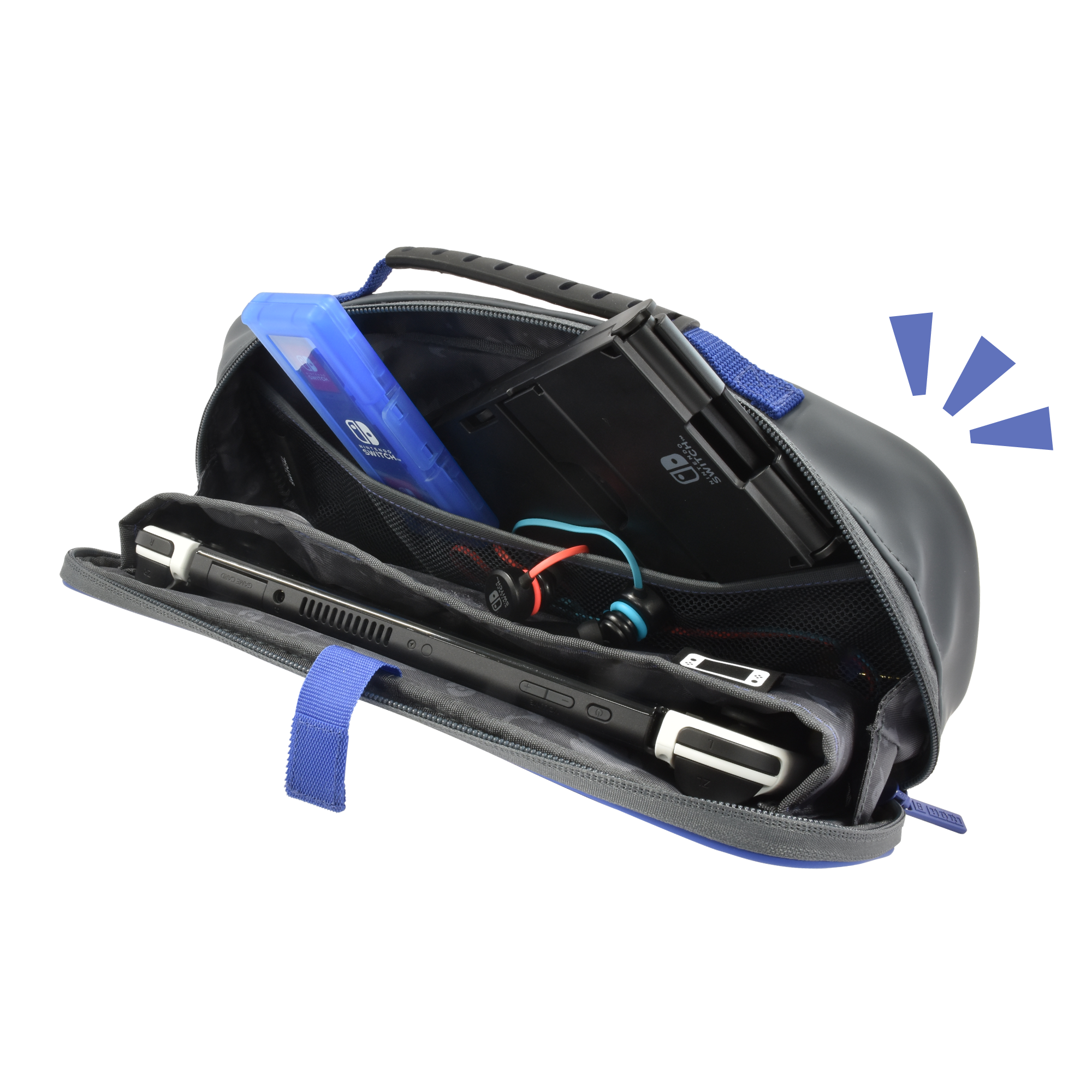 Hori Spielekonsolen-Tasche »Switch Tasche Cargo Pouch Compact - Pikachu, Gengar & Mimigma«