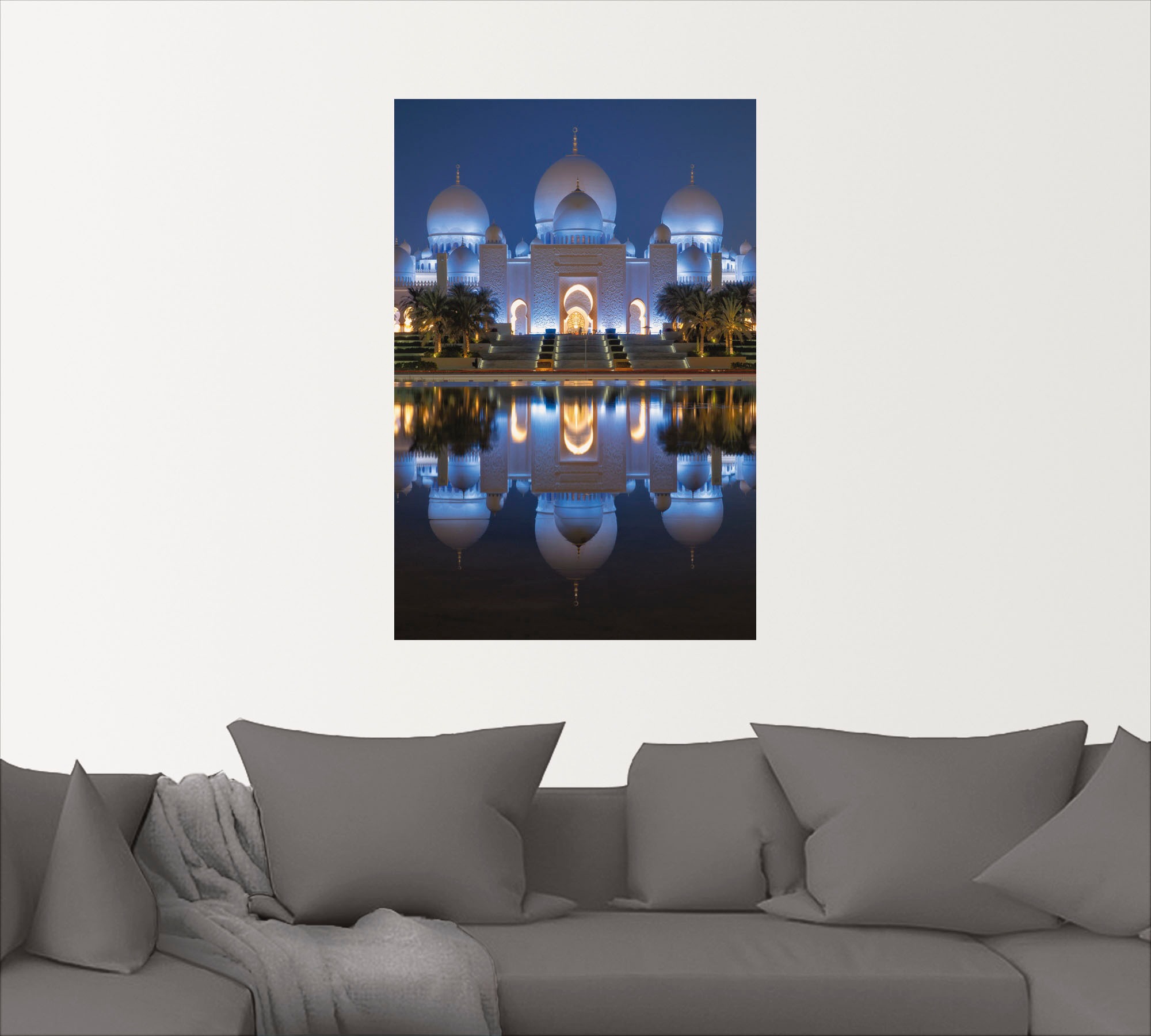 Artland Wandbild »Scheich-Zayid-Moschee«, Gebäude, (1 St.), als Alubild,  Leinwandbild, Wandaufkleber oder Poster in versch. Grössen online bestellen  | Jelmoli-Versand