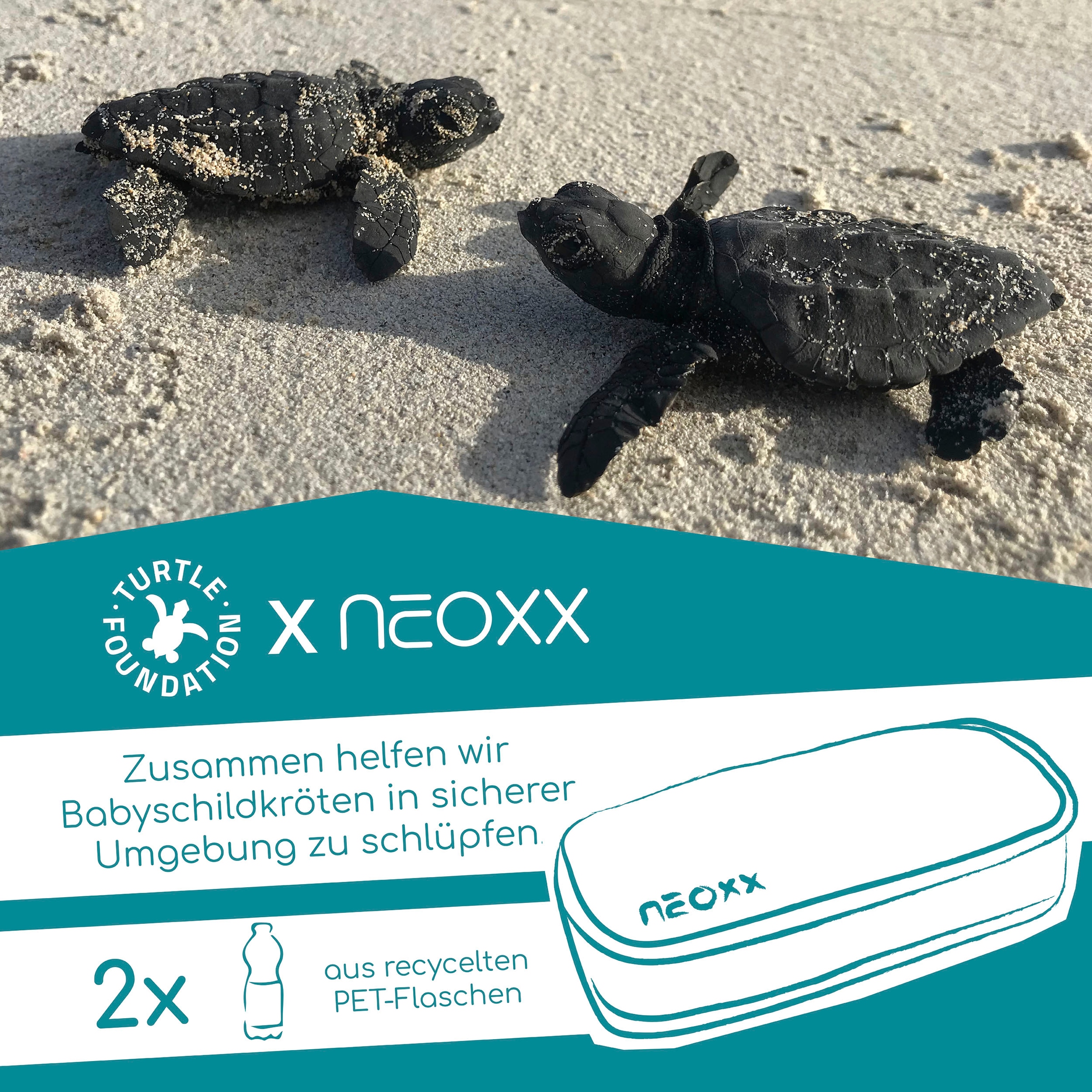 neoxx Schreibgeräteetui »Schlamperbox, Jump, Camo Nation«, teilweise aus recyceltem Material