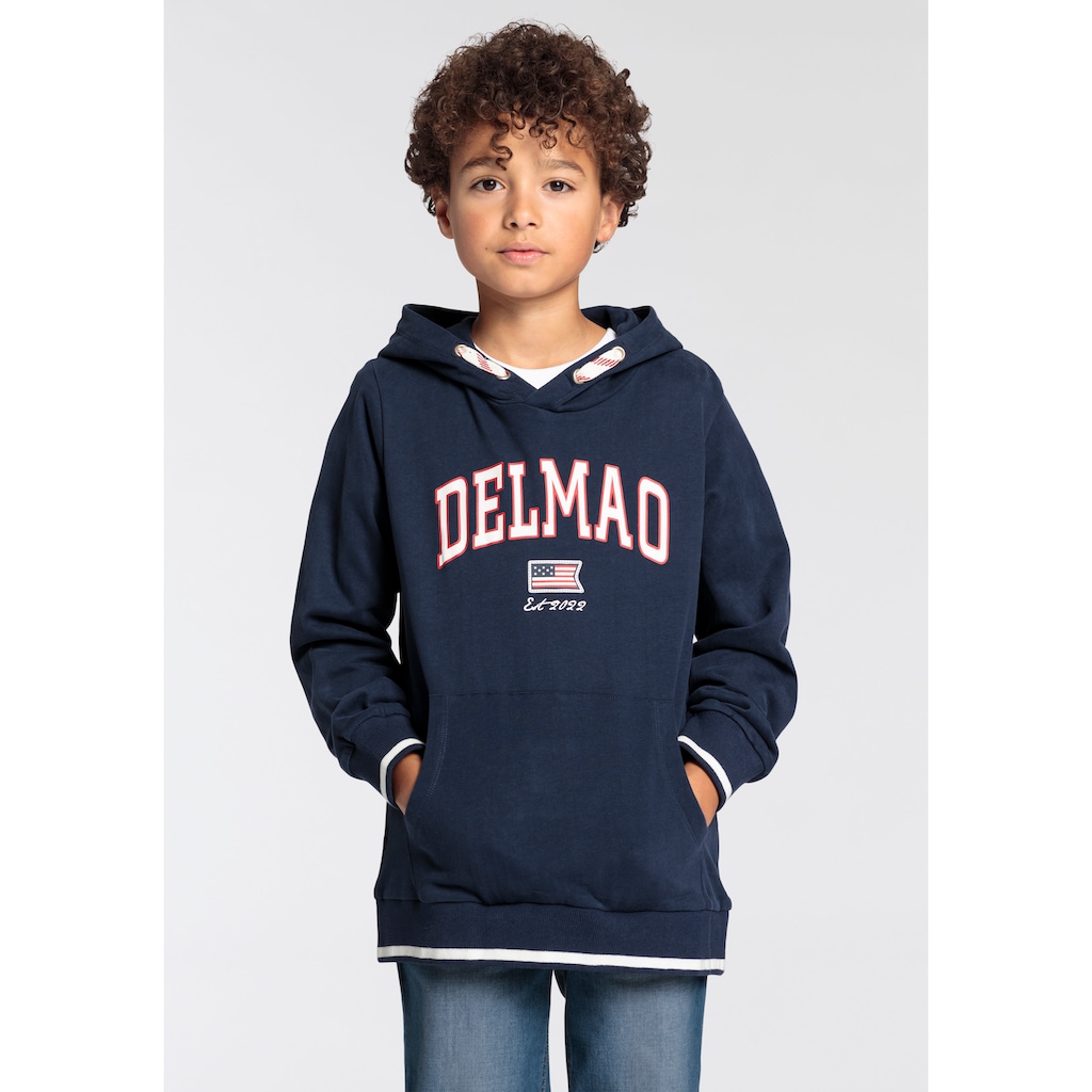 DELMAO Kapuzensweatshirt »für Jungen«