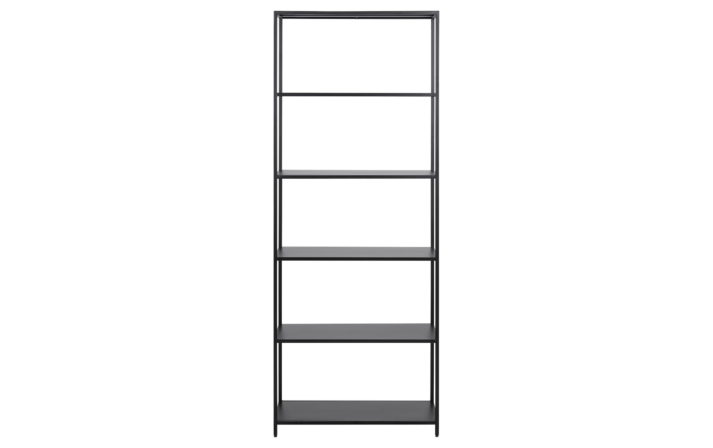 AC Design Regal »Newcastle 69,5 x 30 x 185 cm, Schwarz«