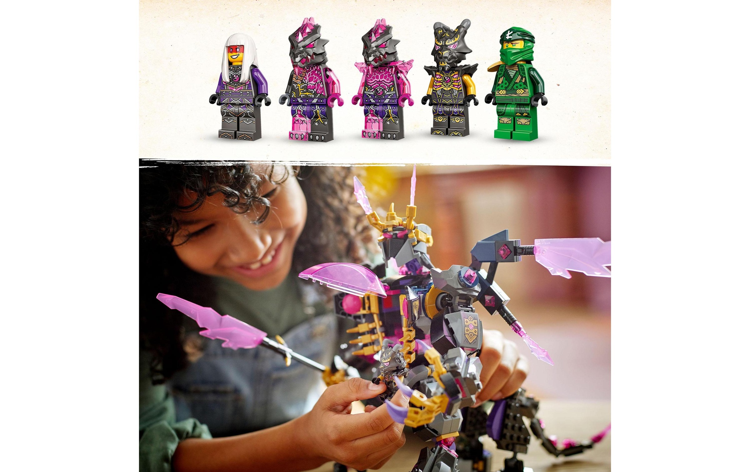 LEGO® Spielbausteine »Der Kristallkönig 717«, (722 St.)