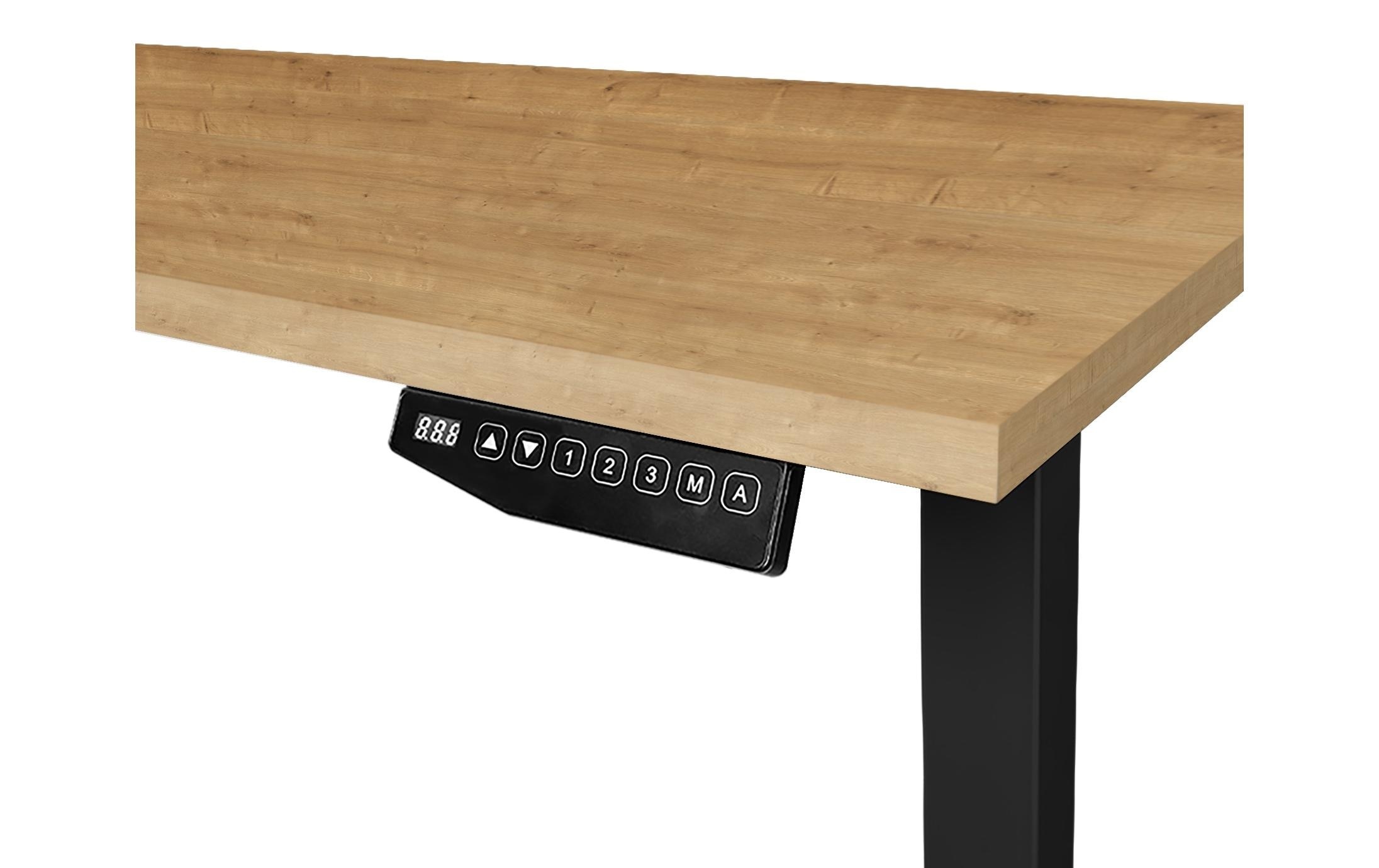 Tischgestell »Contini mit Platte 45444 x 0.8 m, Eiche / Schwarz«