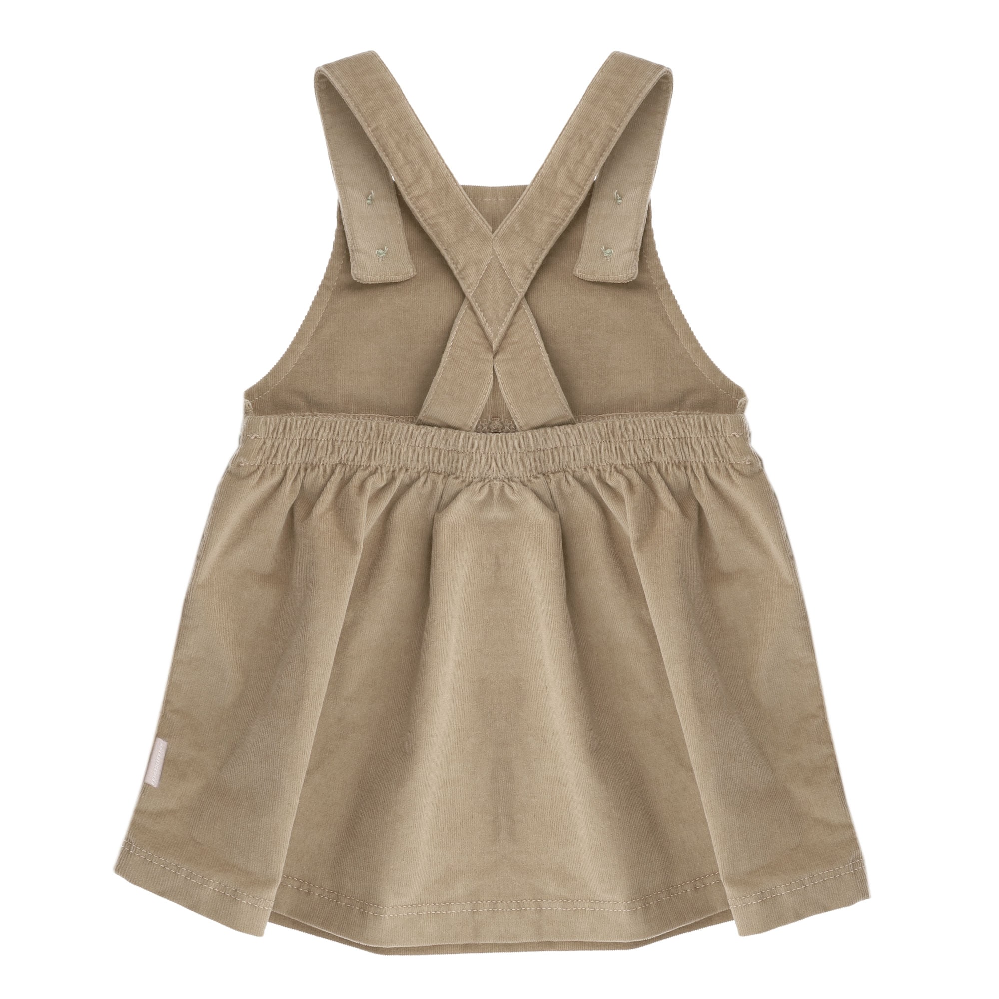 MAXIMO Latzkleid, hoher Baumwollanteil, Stretch-Cord, mit Trägern, Gummizug