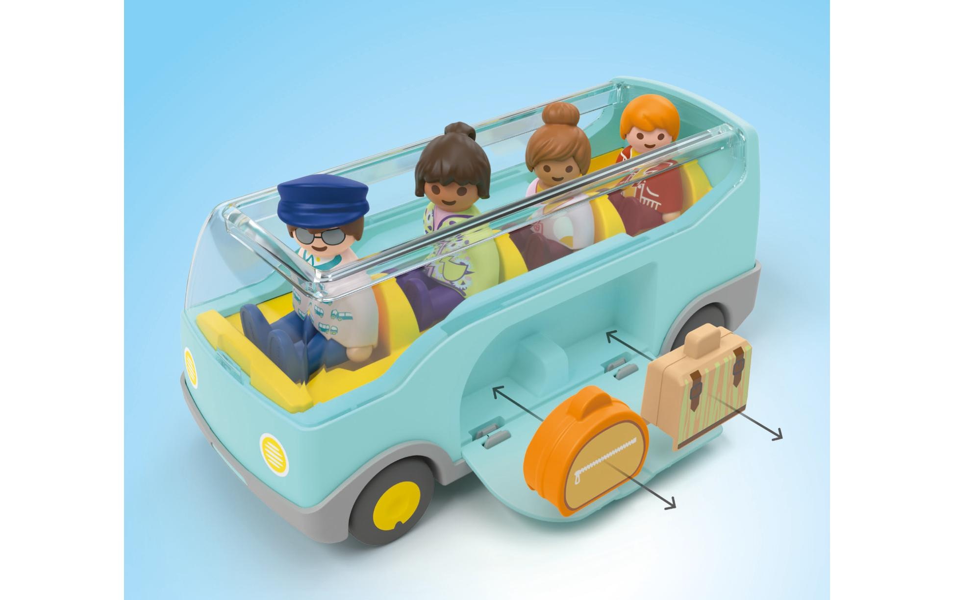 Playmobil® Spielbausteine »Junior Reisebus 71682«, (9 St.)