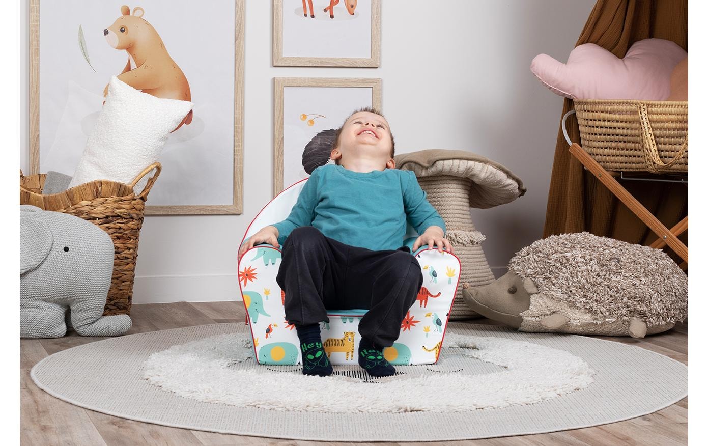 Knorrtoys® Kindersessel »Wild life«