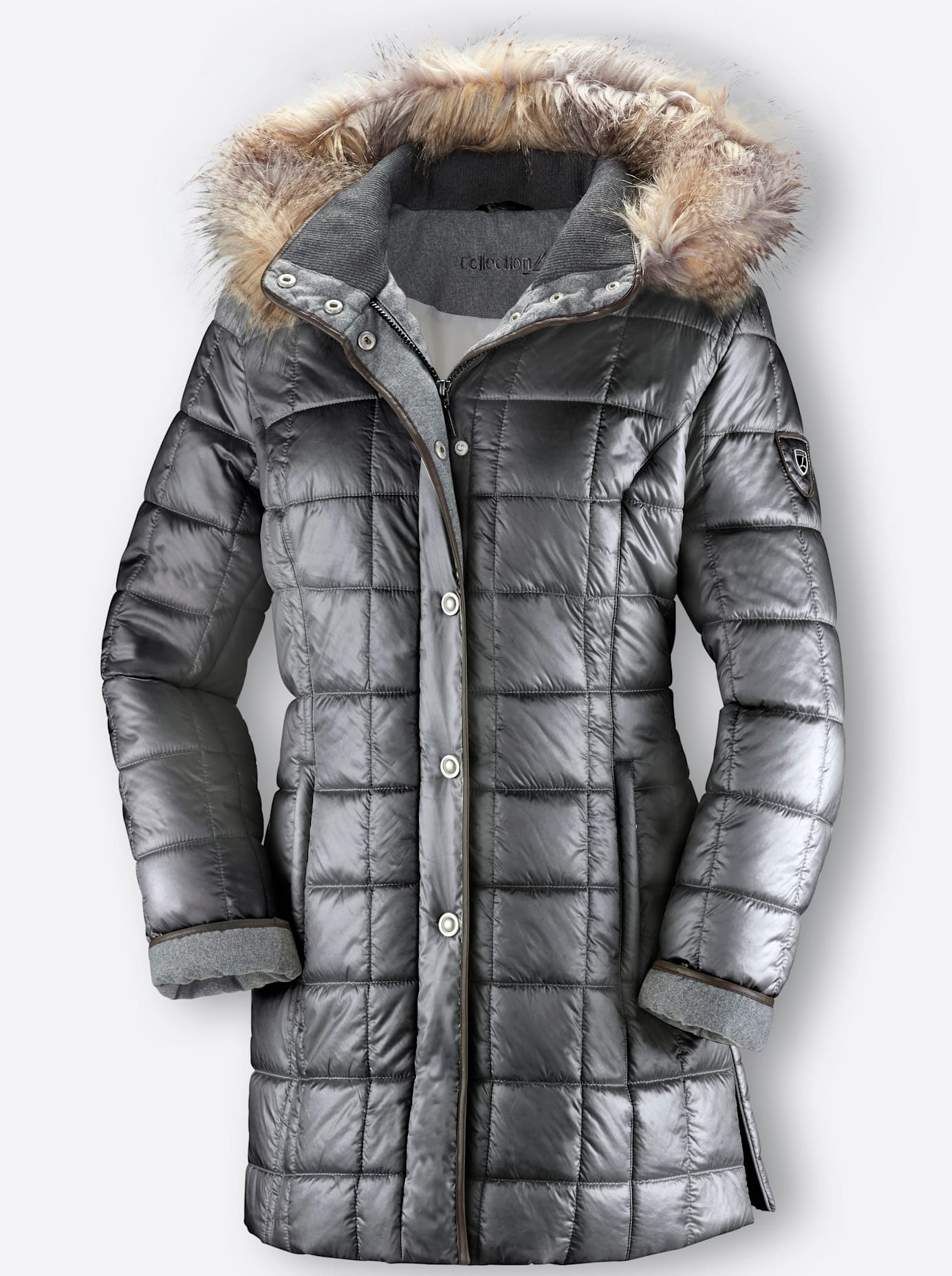 Casual Looks Steppjacke, mit Kapuze