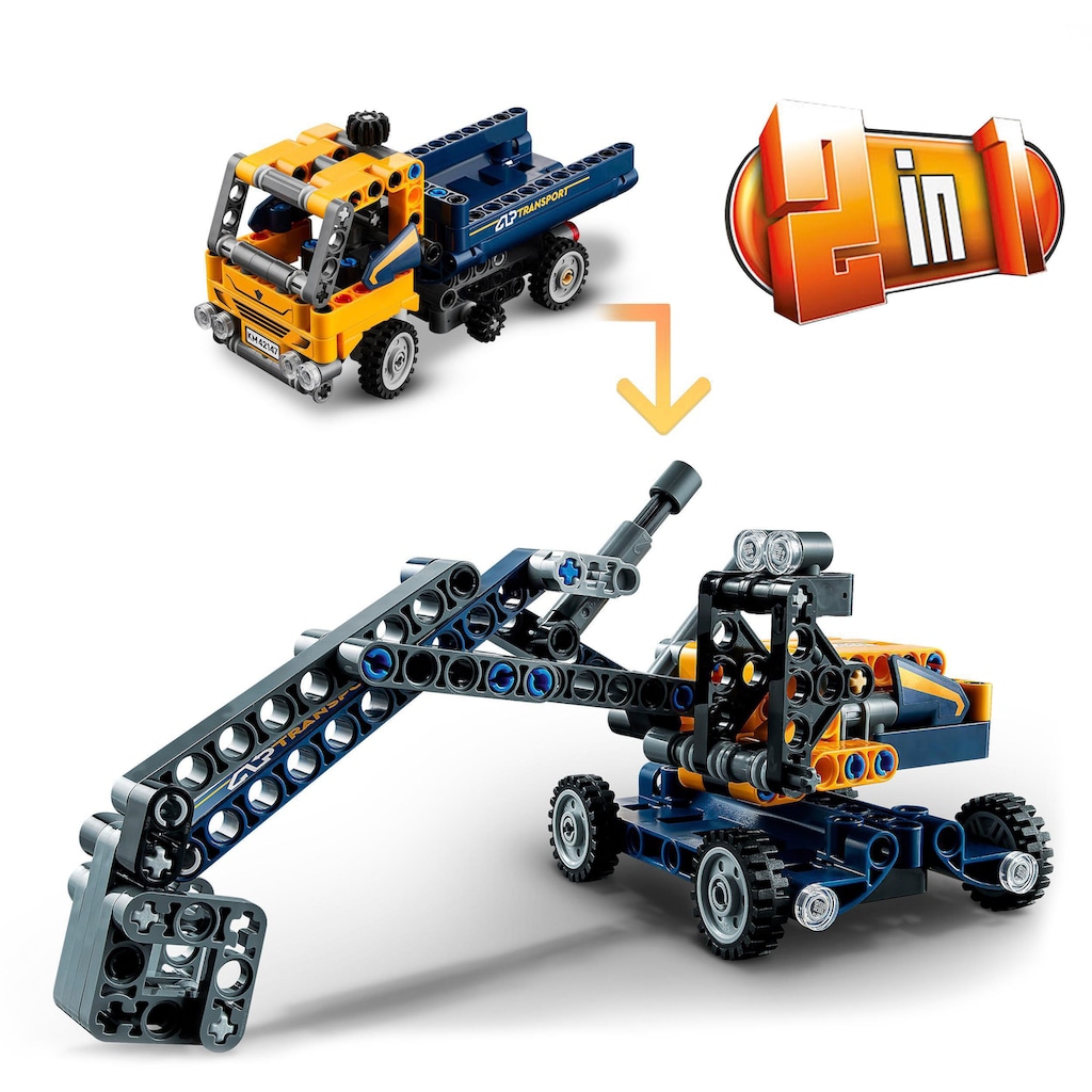 LEGO® Konstruktionsspielsteine »Kipplaster (42147), LEGO® Technic«, (177 St.)