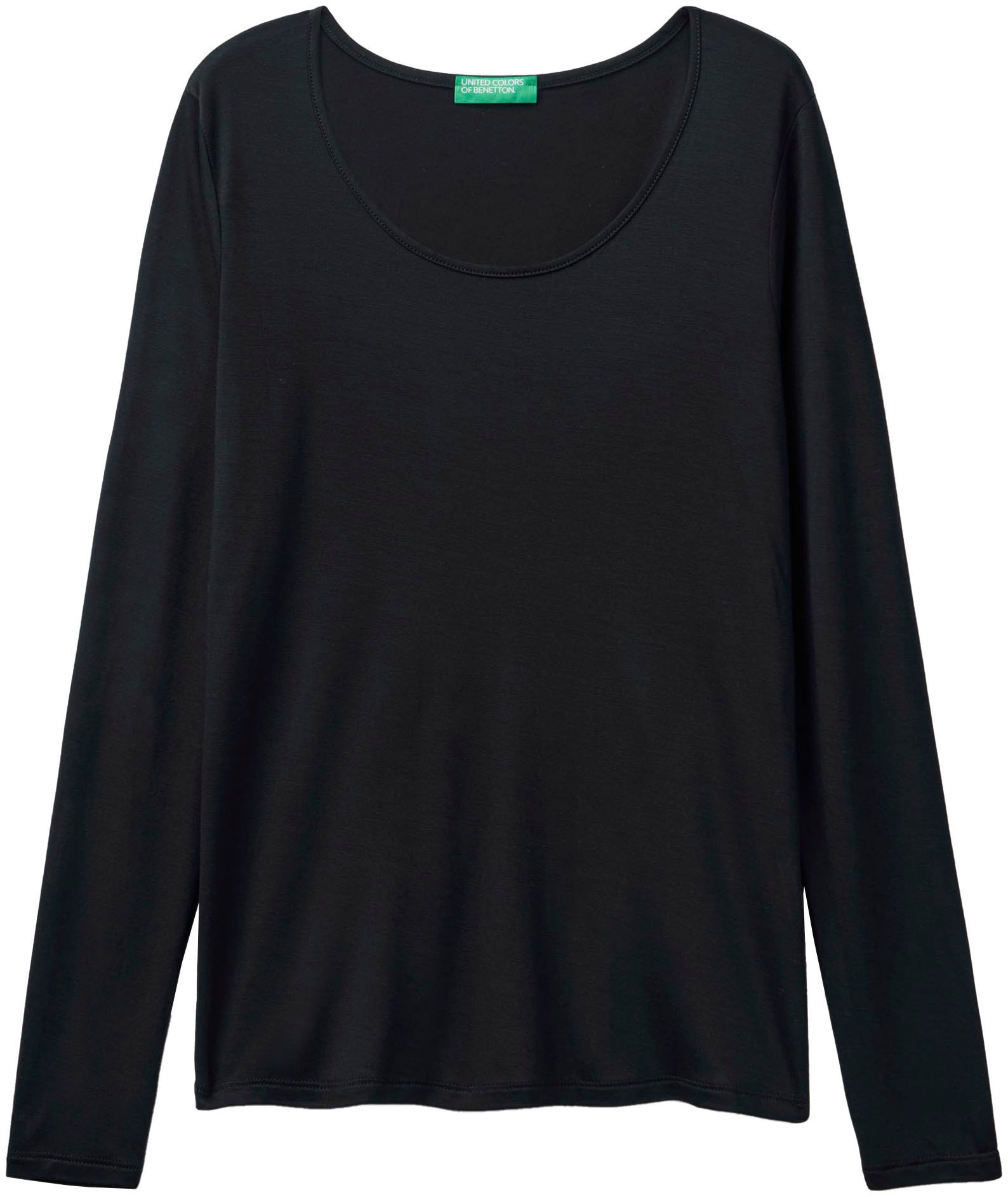United Colors of Benetton Langarmshirt, Figurbetont