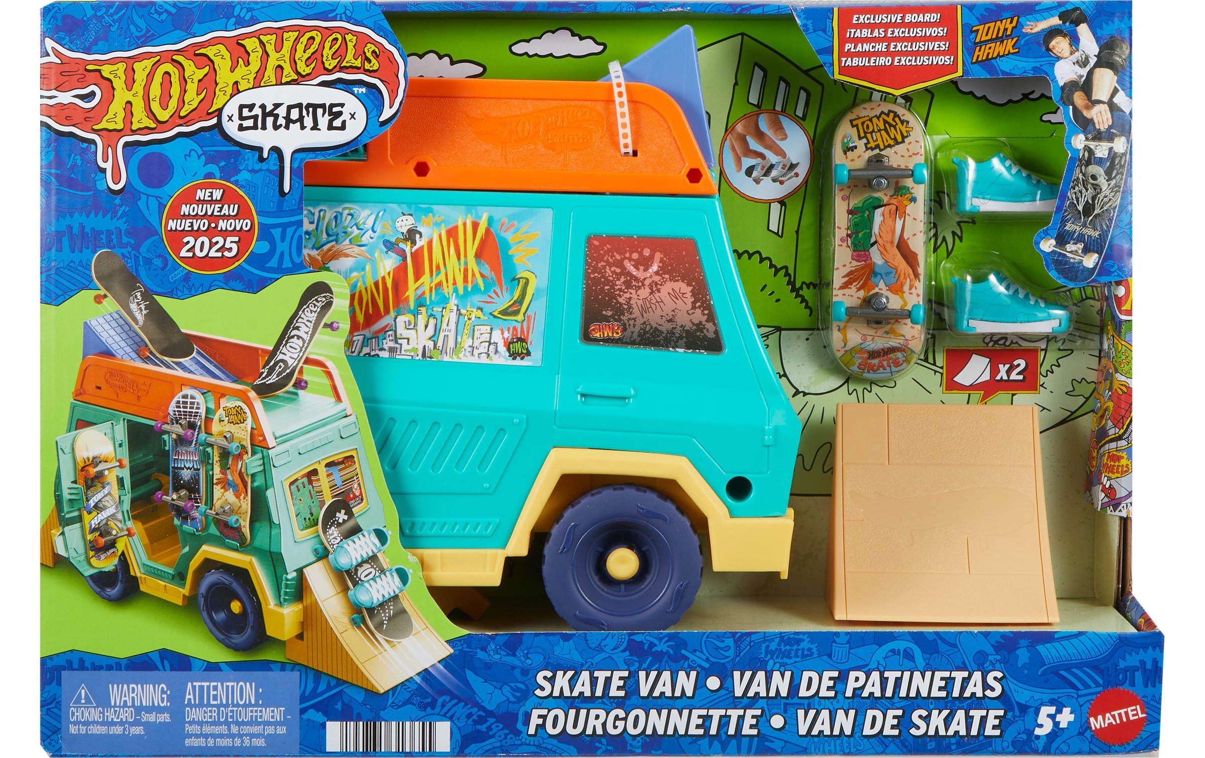 Hot Wheels Spielzeug-Auto »Skatervan«