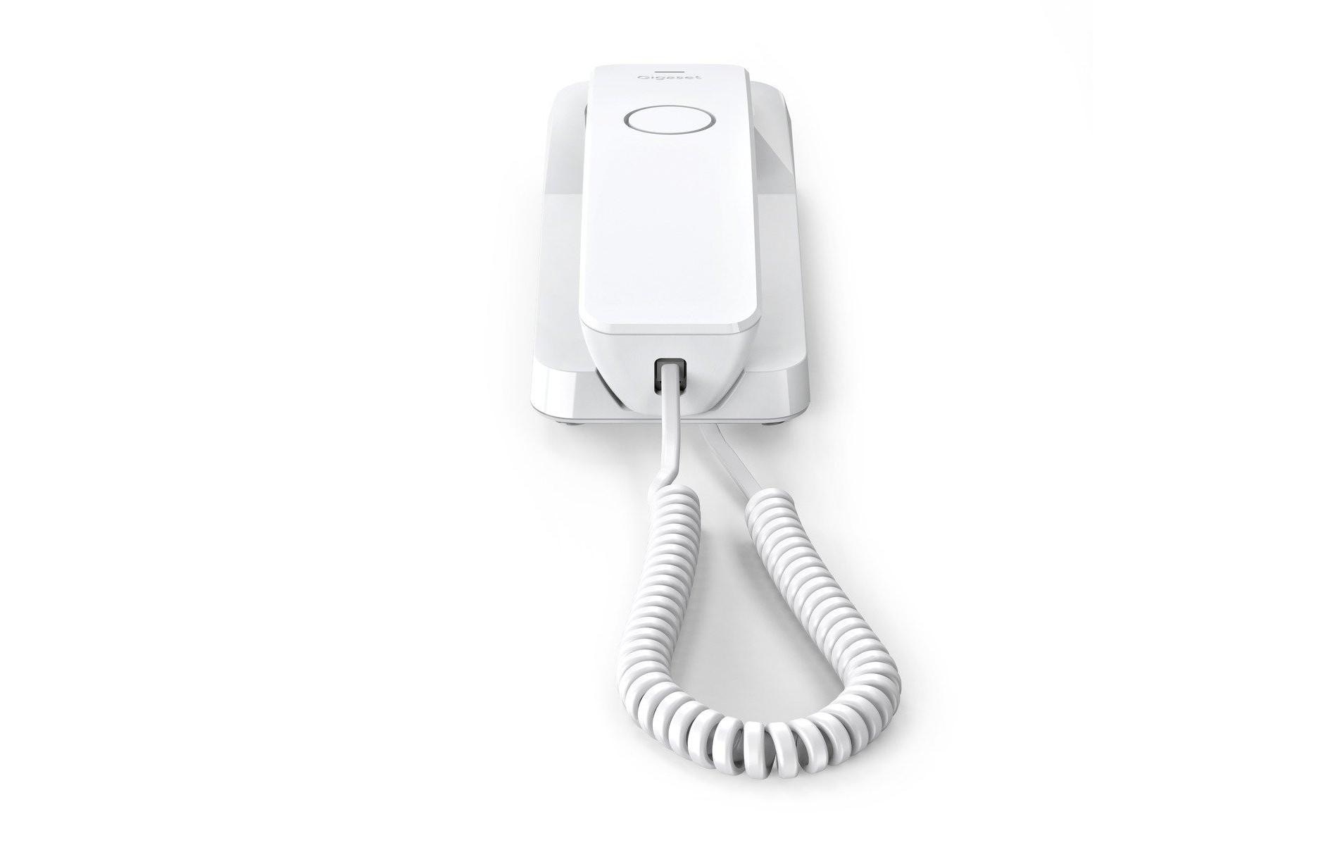 Gigaset DECT-Telefon »Desk 200 Weiss«