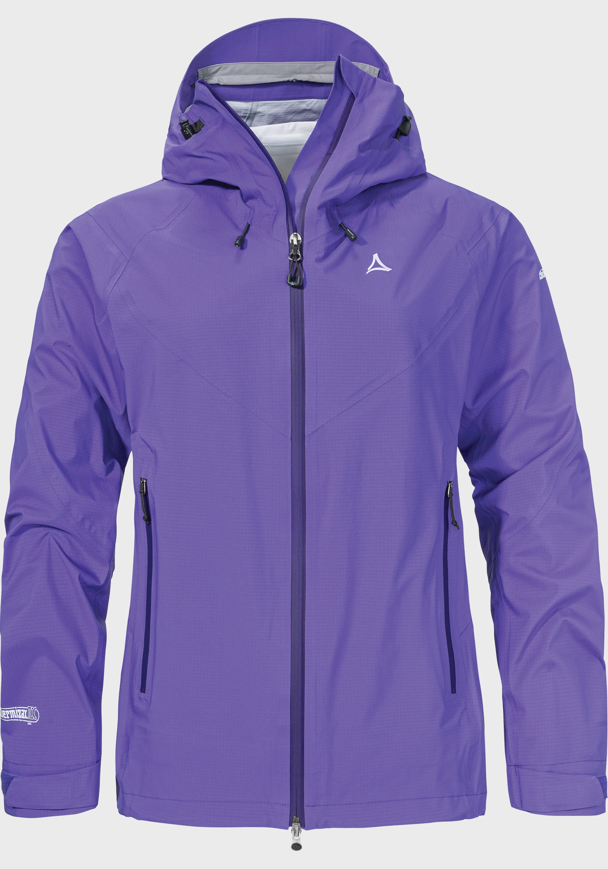Schöffel 3805, Lila Outdoorjacke "Jacket Style Blaueis Wms" Mit Kapuze