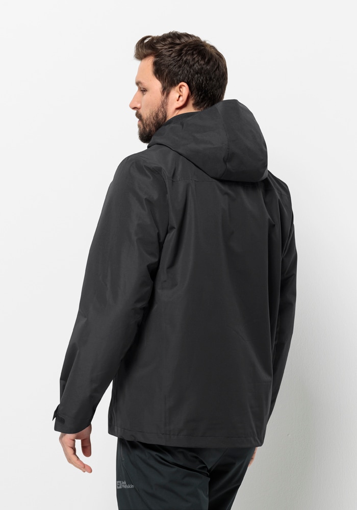Jack Wolfskin 3-in-1-Funktionsjacke »TAUBENBERG 3IN1 JKT M«, mit Kapuze
