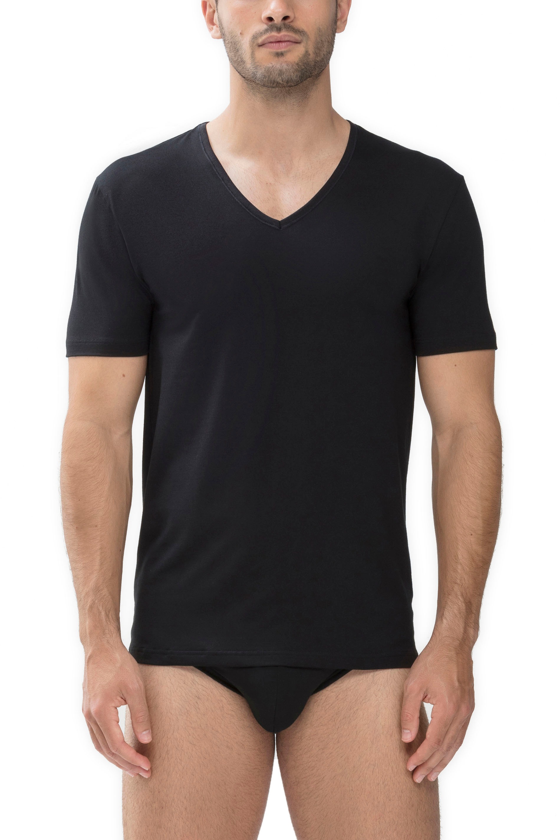 Mey Unterziehshirt »Dry Cotton« mit V-Ausshnitt und Halbarm