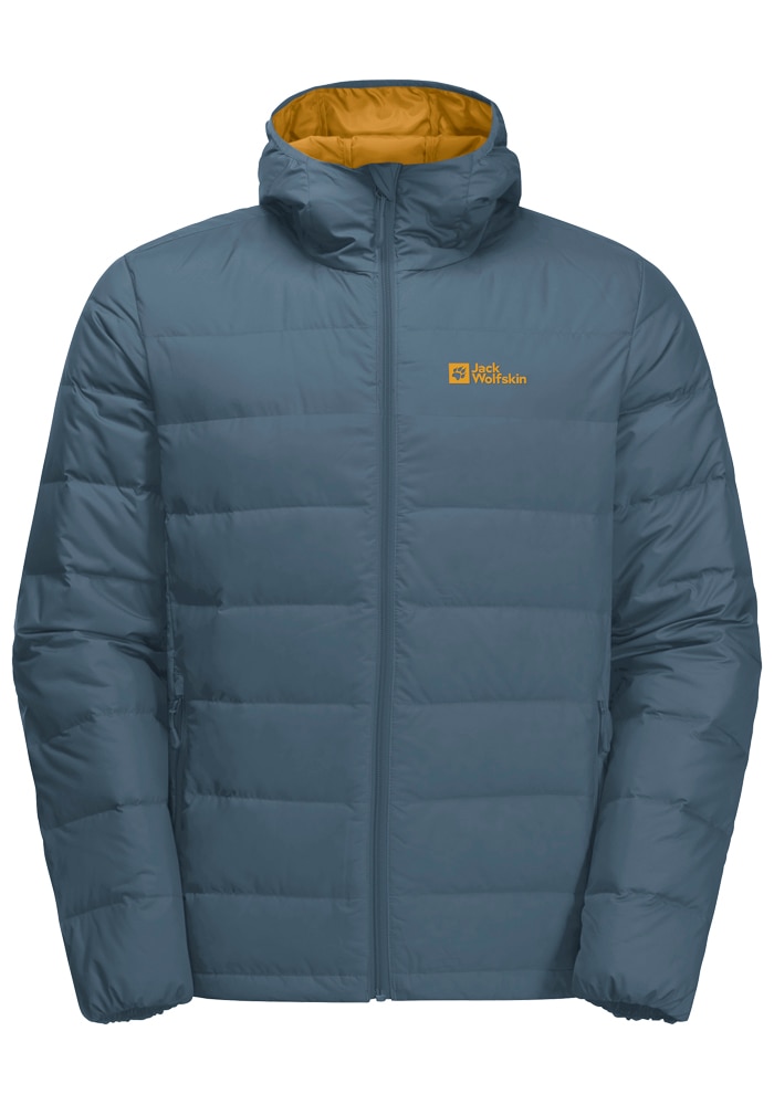 Jack Wolfskin Daunenjacke »ATHER DOWN HOODY M RDS«, mit Kapuze
