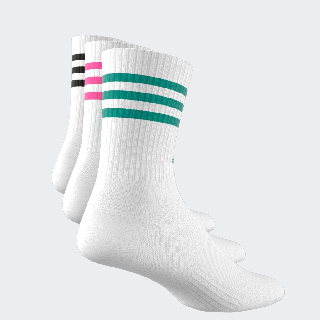adidas Performance Funktionssocken »3STREIFEN CUSHIONED CREW SOCKEN, 3 PAAR«, (3 Paar)