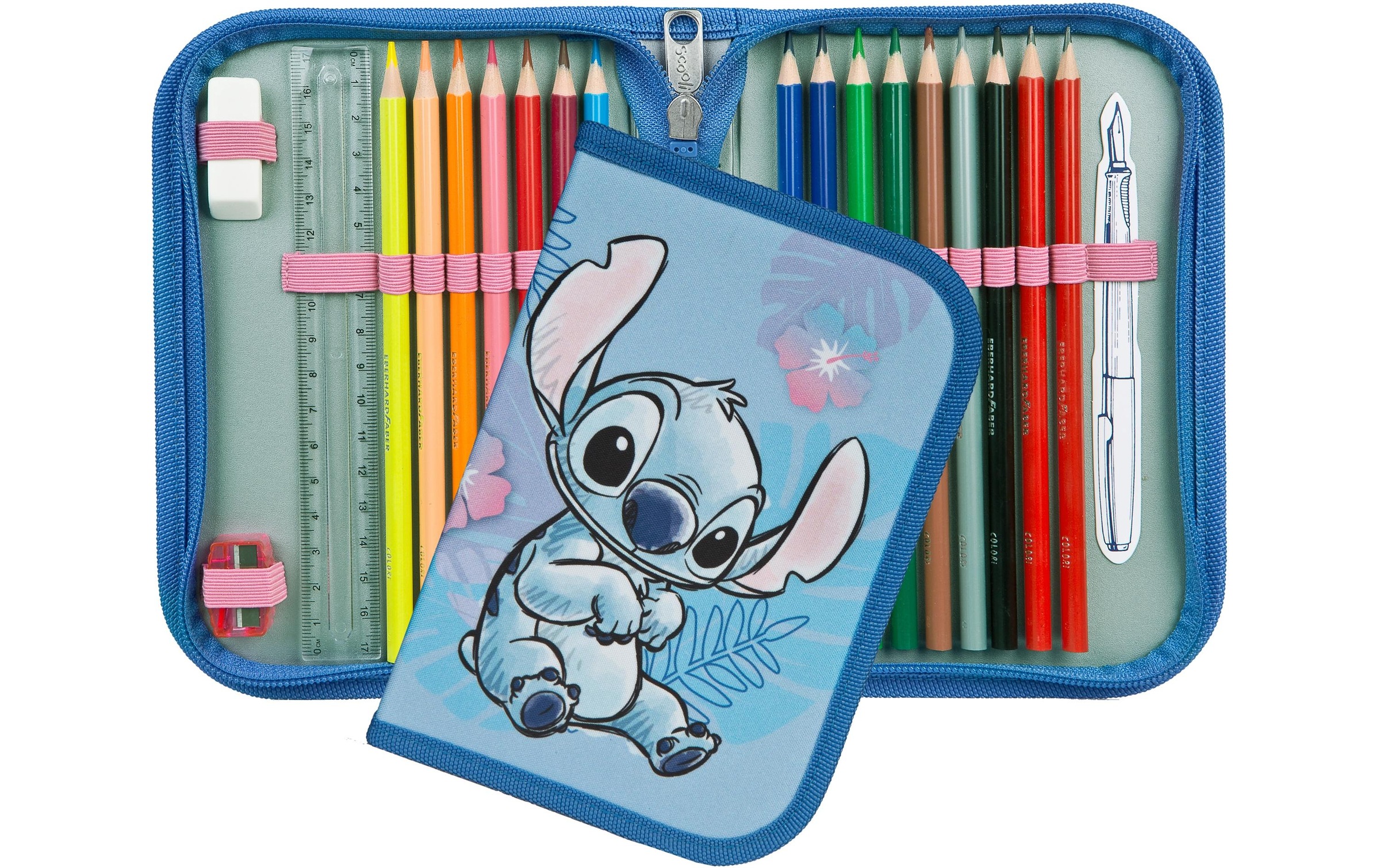 Scooli Schulranzen »5-teilig Lilo & Stitch, 18 l«