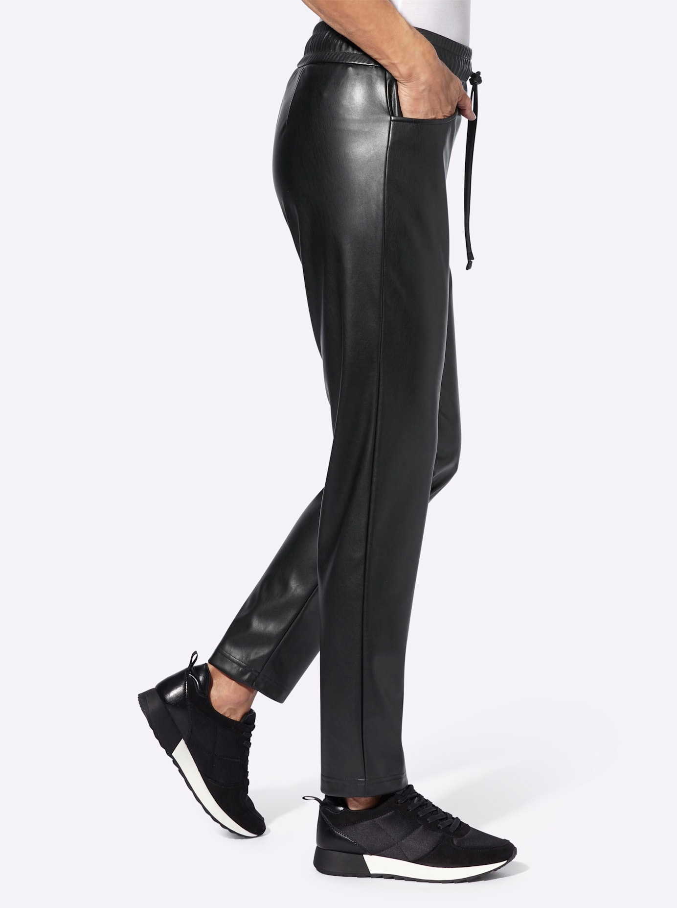 Classic Basics Lederimitathose