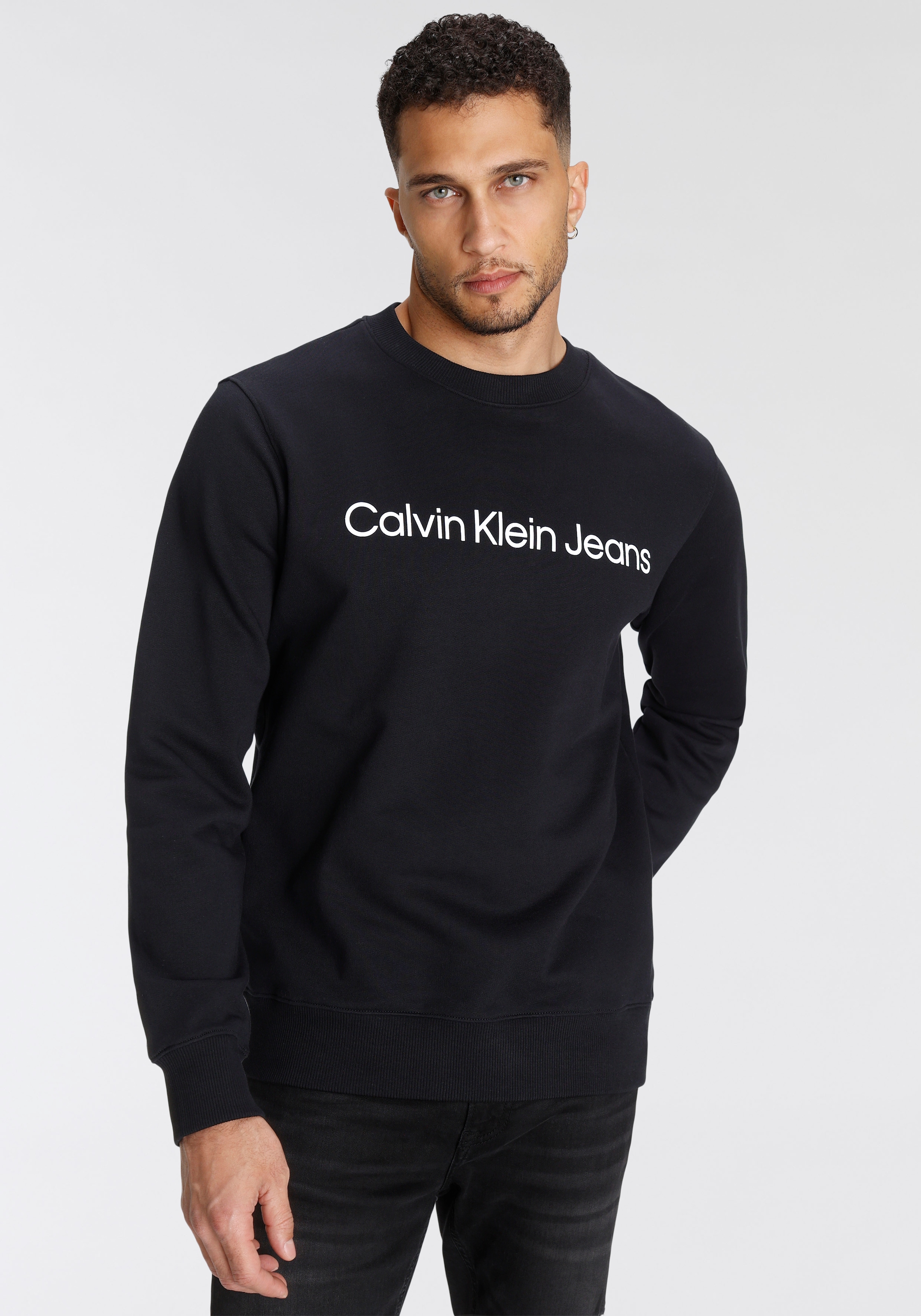 Calvin Klein Jeans INSTIT Sweatshirt online | kaufen LOGO Jelmoli-Versand »CORE SWEATSHIRT«