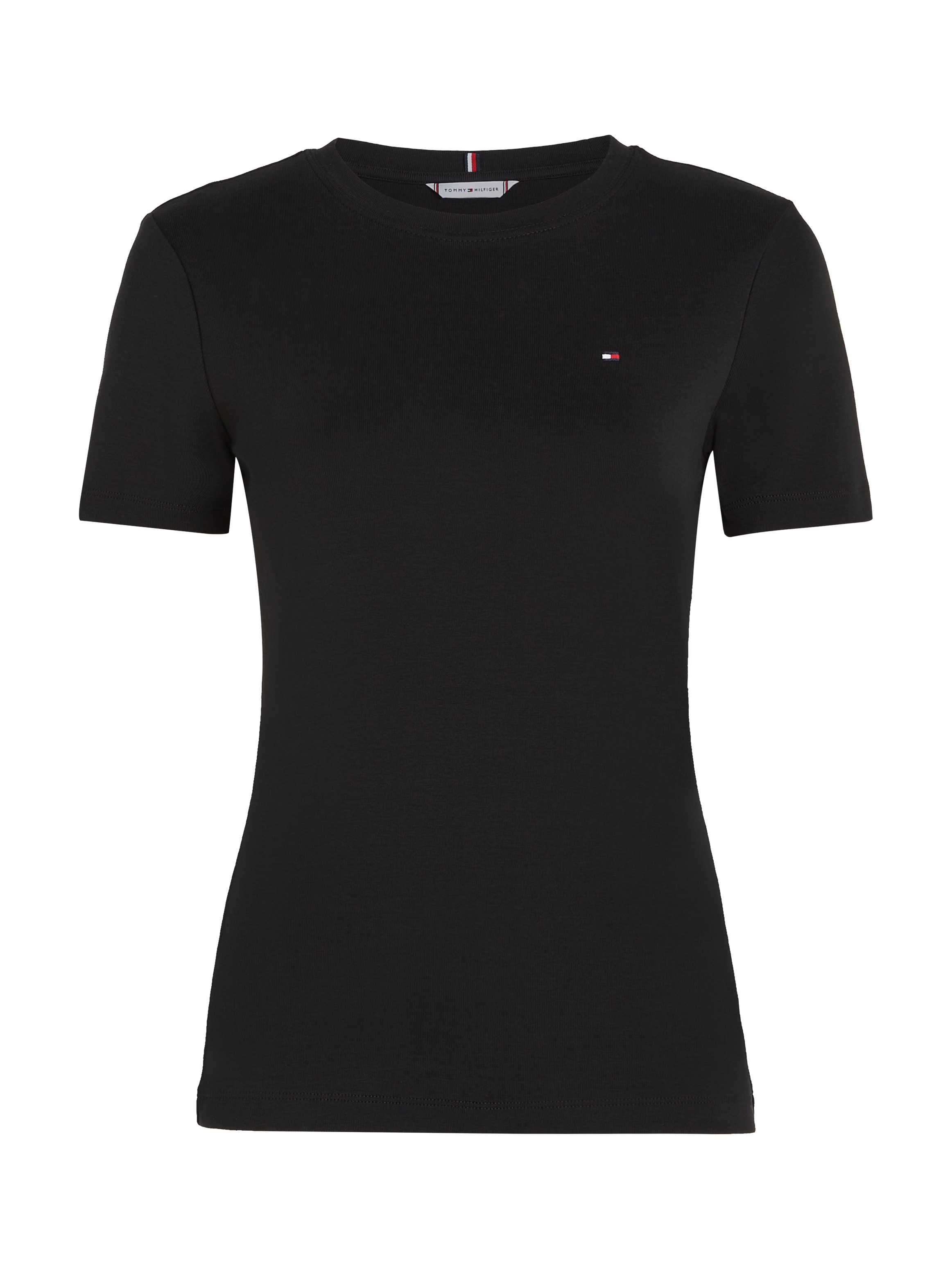 Tommy Hilfiger T-Shirt »SLIM CODY C-NK SS«, mit Logostickerei