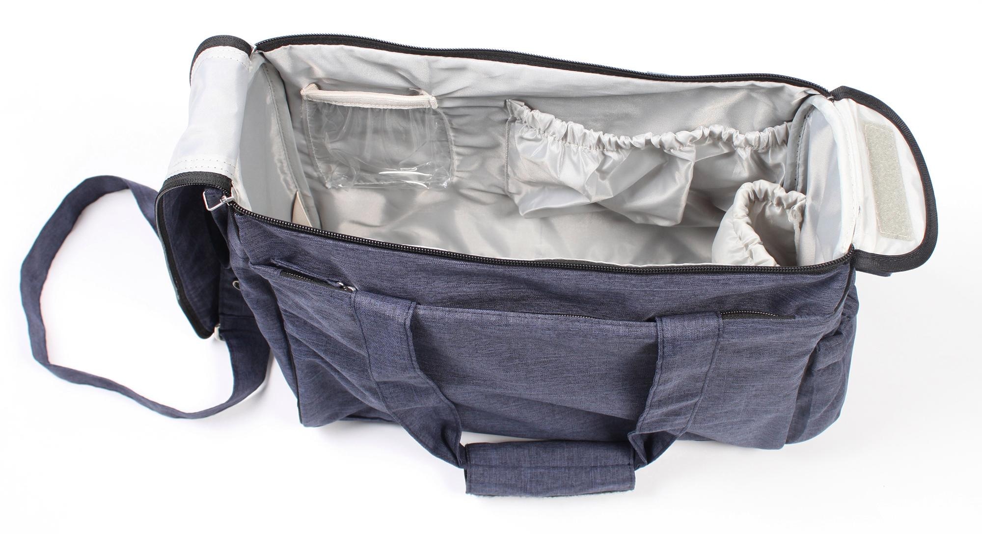 CHIC4BABY Wickeltasche »Komfort, jeans navy«