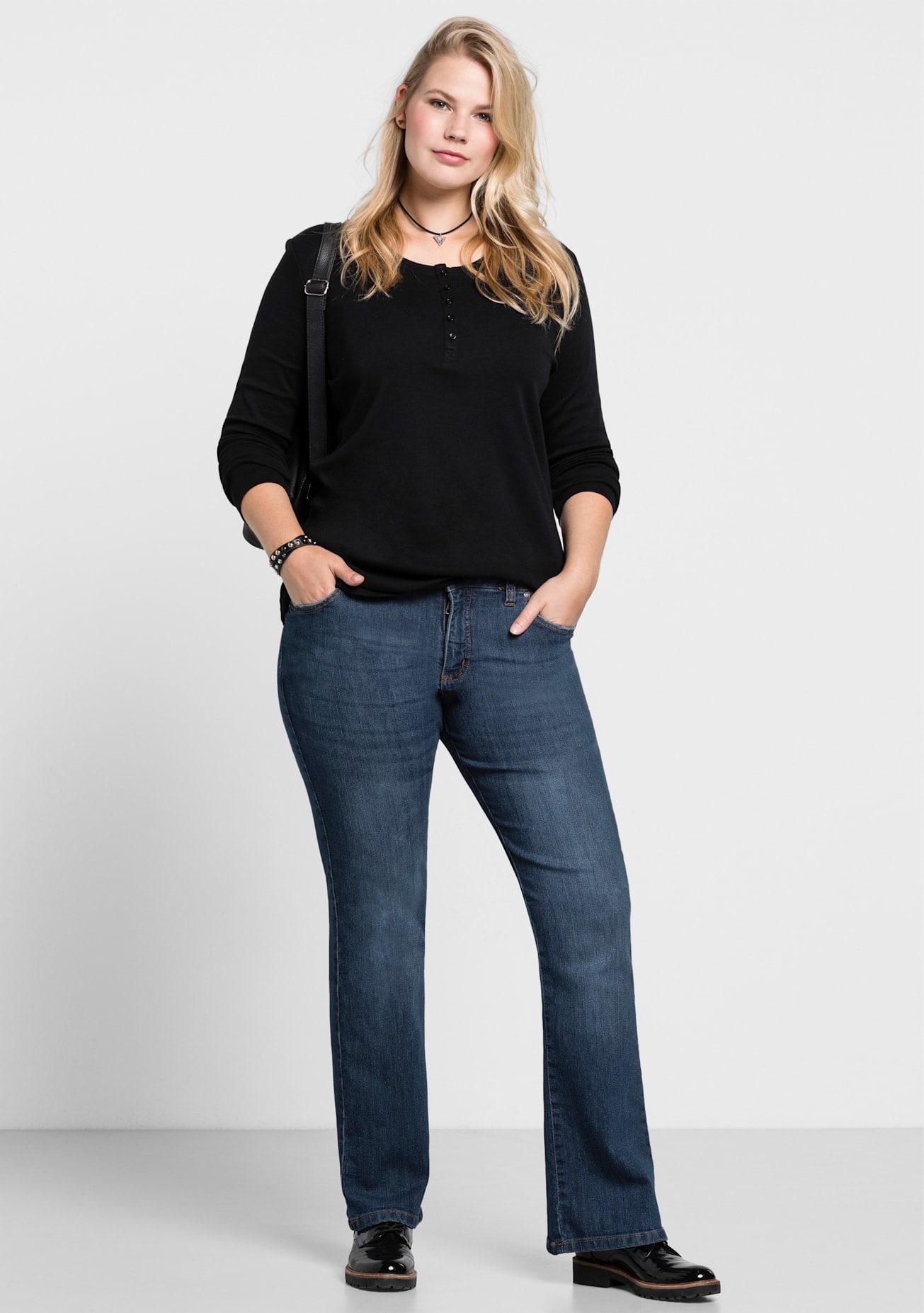 Sheego Bequeme Jeans, (1 tlg.)